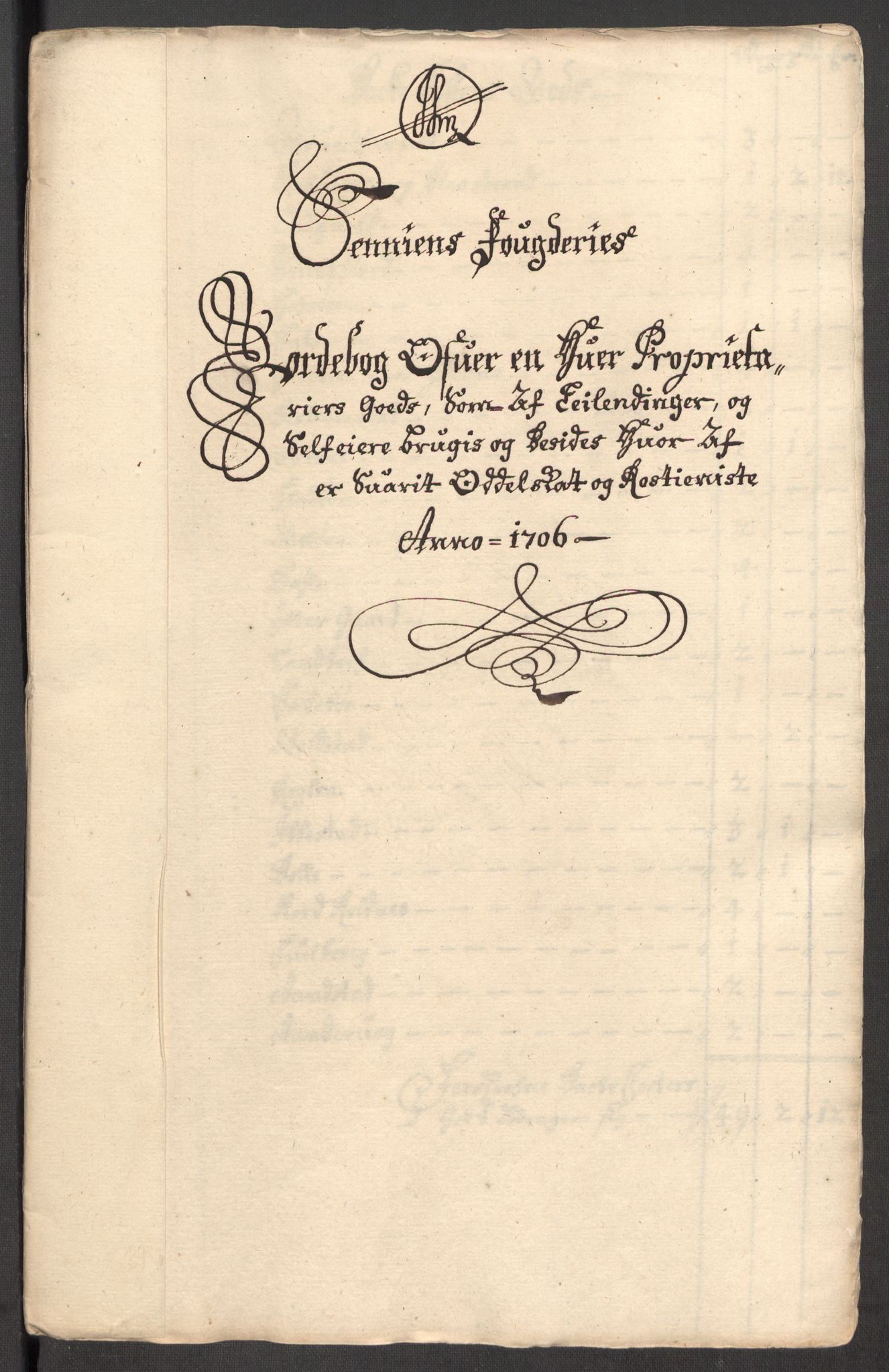Rentekammeret inntil 1814, Reviderte regnskaper, Fogderegnskap, RA/EA-4092/R68/L4756: Fogderegnskap Senja og Troms, 1705-1707, p. 121