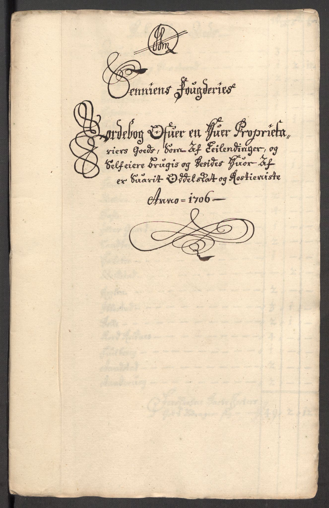 Rentekammeret inntil 1814, Reviderte regnskaper, Fogderegnskap, AV/RA-EA-4092/R68/L4756: Fogderegnskap Senja og Troms, 1705-1707, p. 121