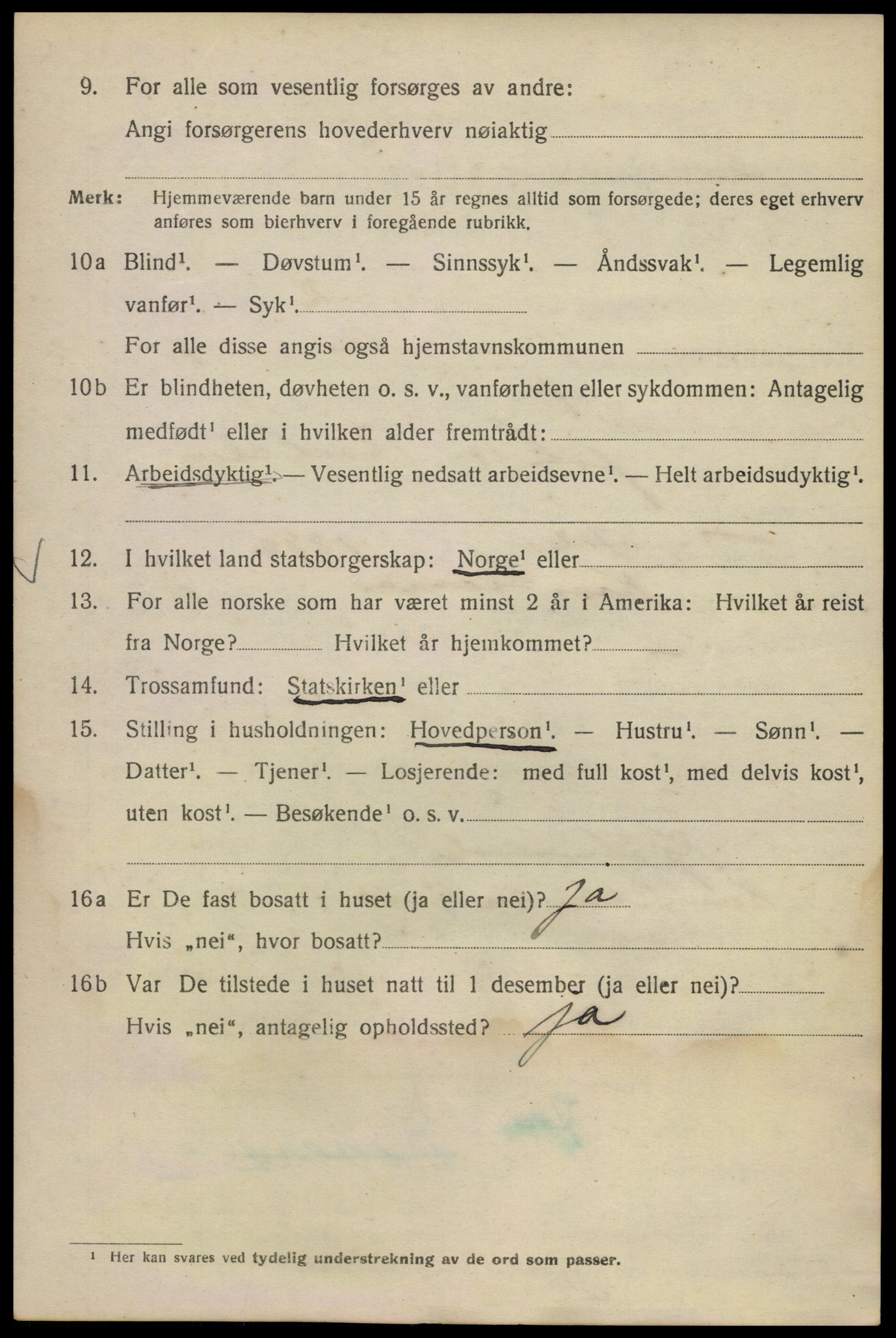 SAO, 1920 census for Kristiania, 1920, p. 590398