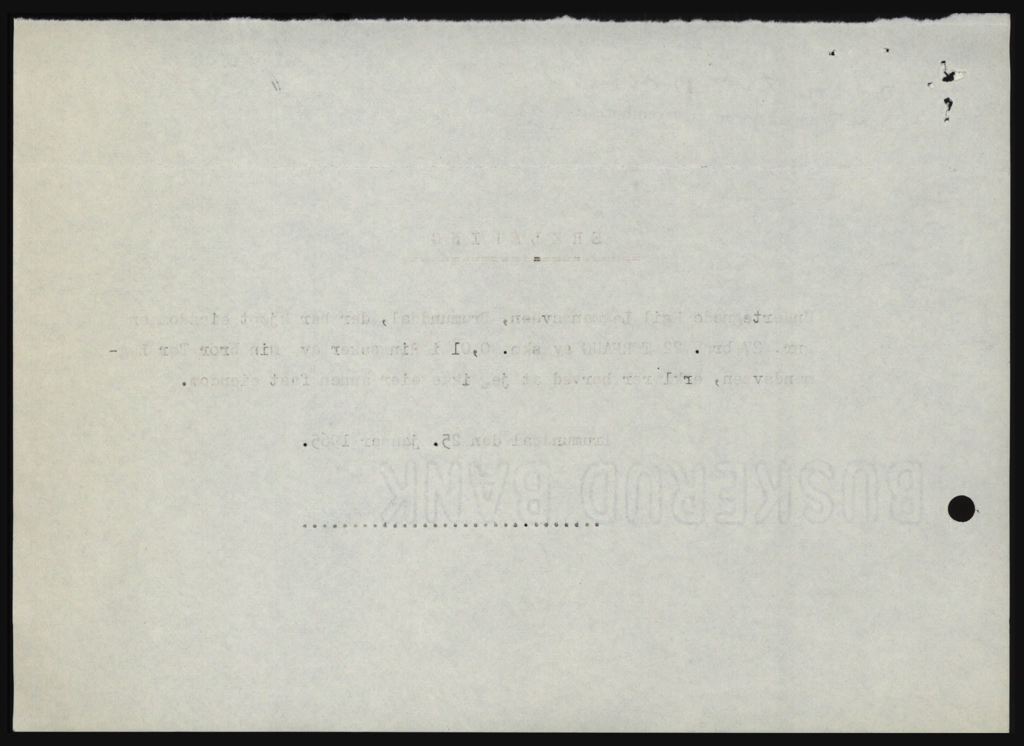 Nord-Hedmark sorenskriveri, SAH/TING-012/H/Hc/L0021: Mortgage book no. 21, 1964-1965, Diary no: : 462/1965