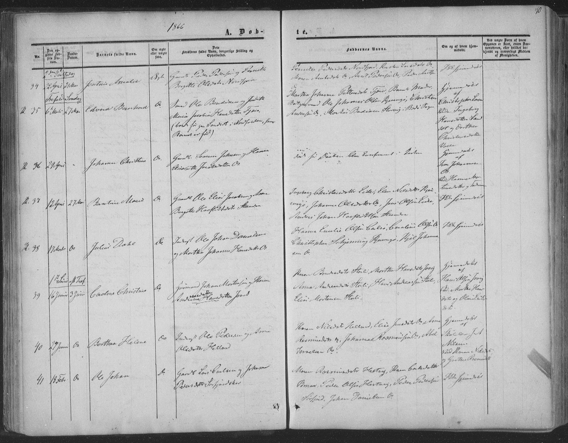 Ministerialprotokoller, klokkerbøker og fødselsregistre - Nordland, AV/SAT-A-1459/853/L0770: Parish register (official) no. 853A09, 1857-1870, p. 70