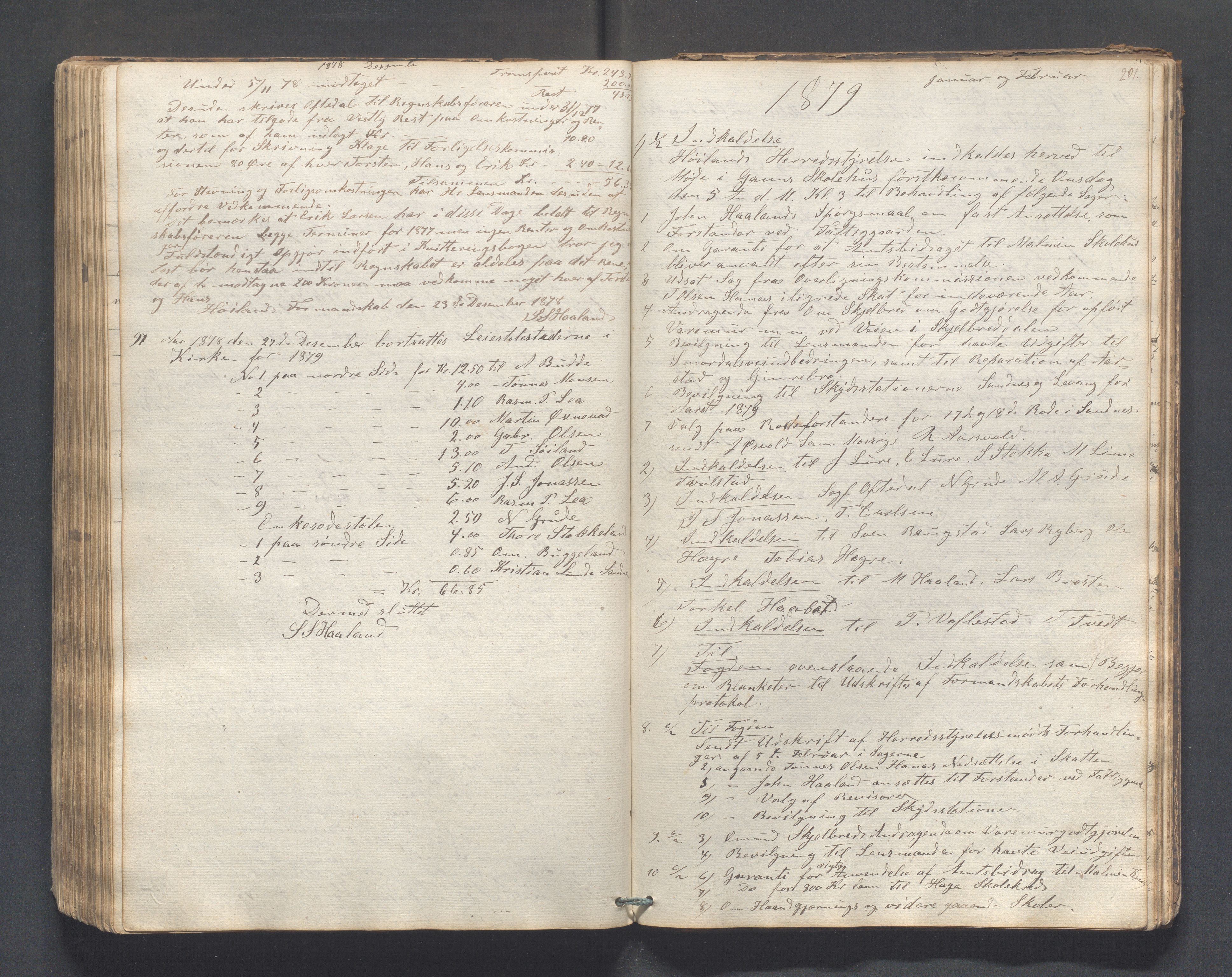 Høyland kommune - Formannskapet, IKAR/K-100046/B/L0001: Kopibok, 1838-1882, p. 201