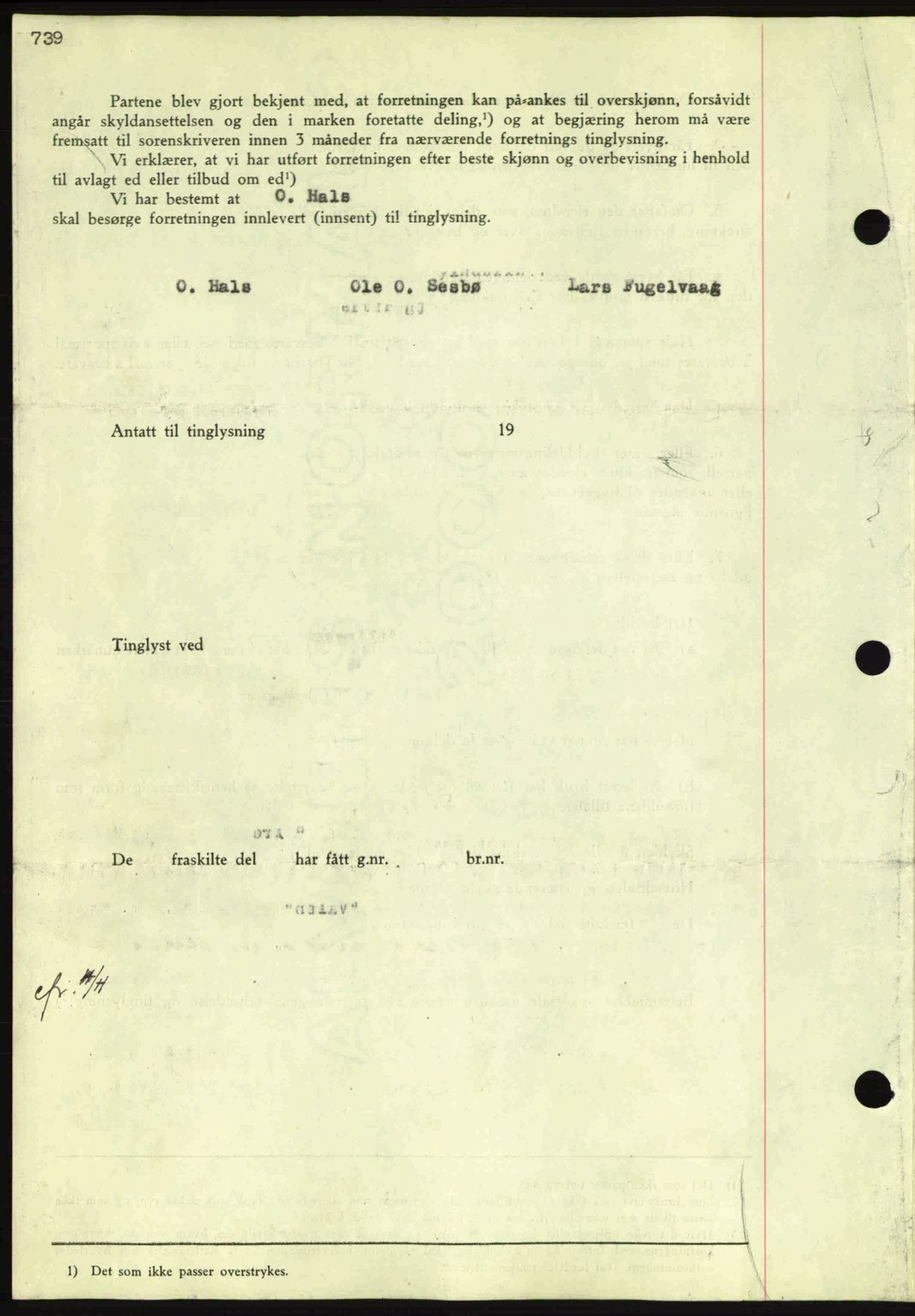 Nordmøre sorenskriveri, AV/SAT-A-4132/1/2/2Ca: Mortgage book no. A80, 1936-1937, Diary no: : 142/1937