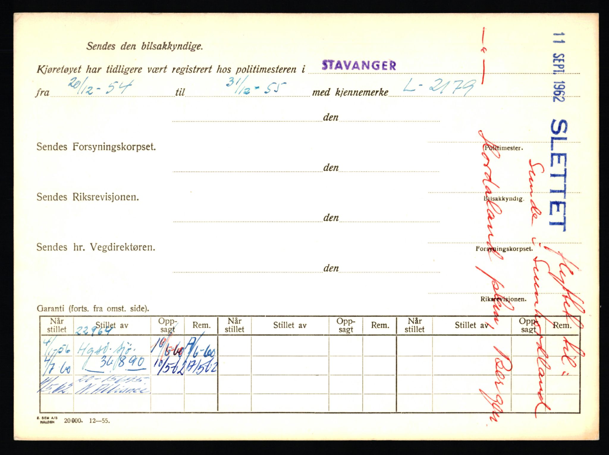 Stavanger trafikkstasjon, AV/SAST-A-101942/0/F/L0019: L-10500 - L-10999, 1930-1971, p. 882