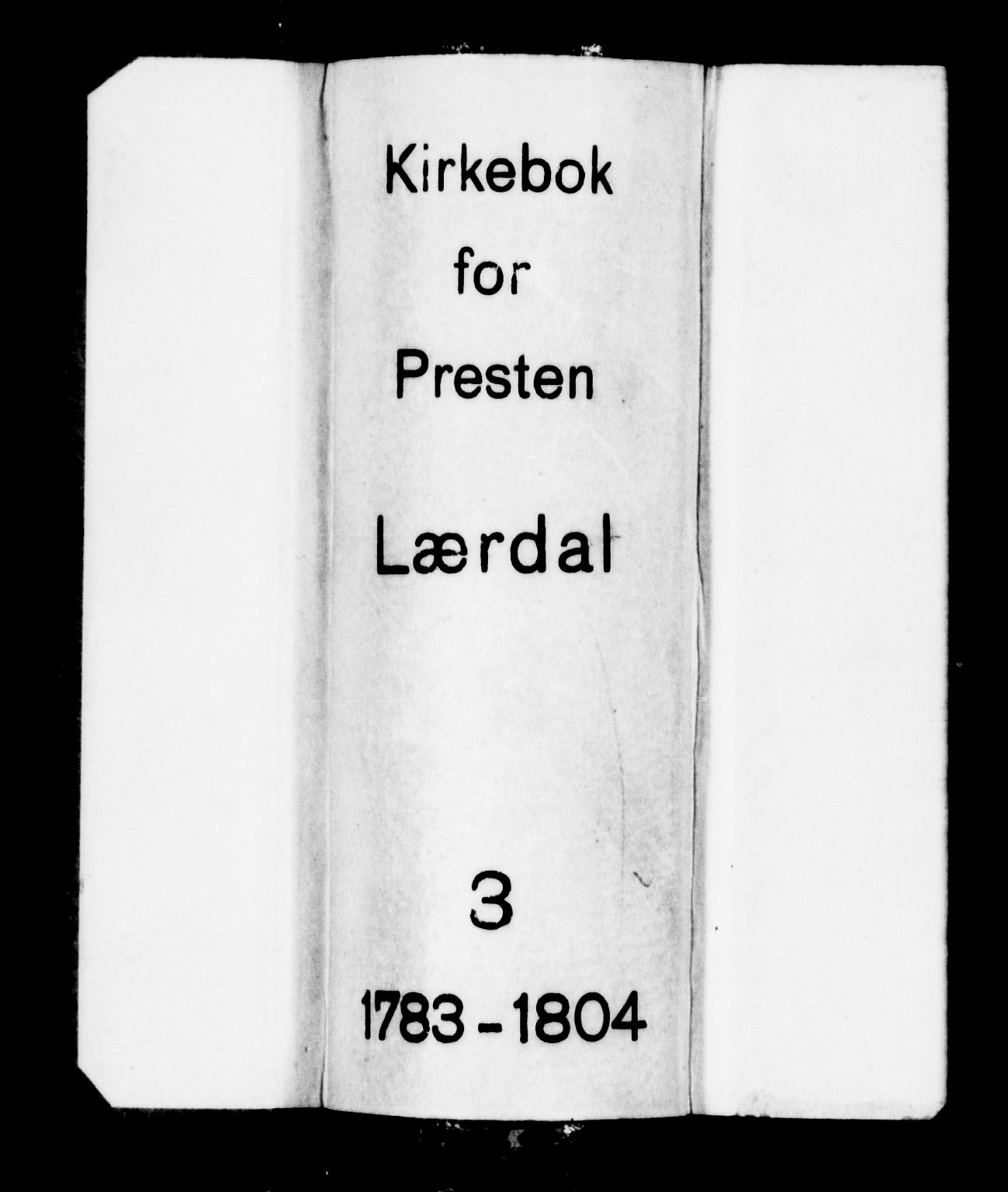 Lærdal sokneprestembete, AV/SAB-A-81201: Parish register (official) no. A 3, 1783-1804