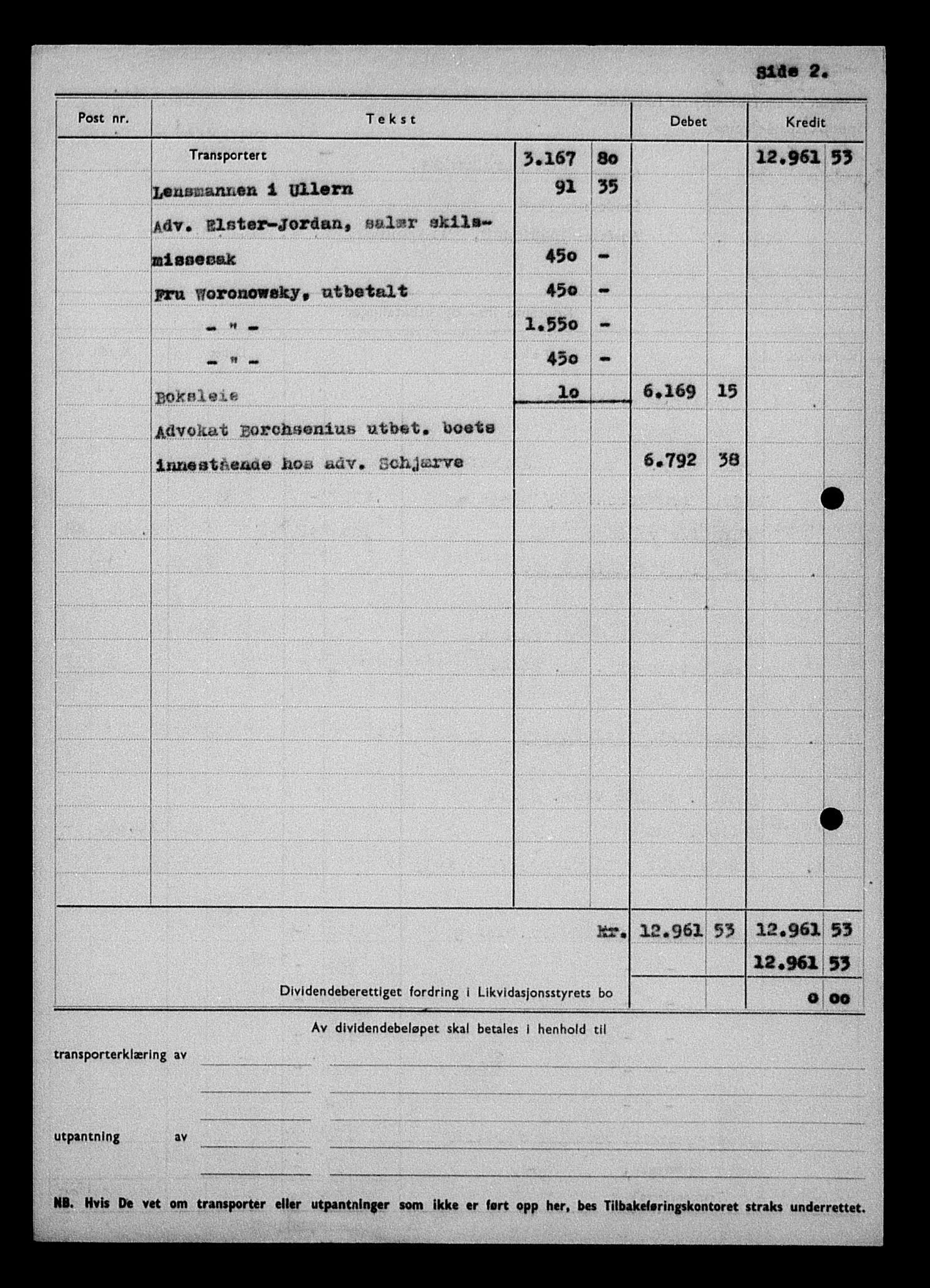 Justisdepartementet, Tilbakeføringskontoret for inndratte formuer, AV/RA-S-1564/H/Hc/Hcc/L0987: --, 1945-1947, p. 4