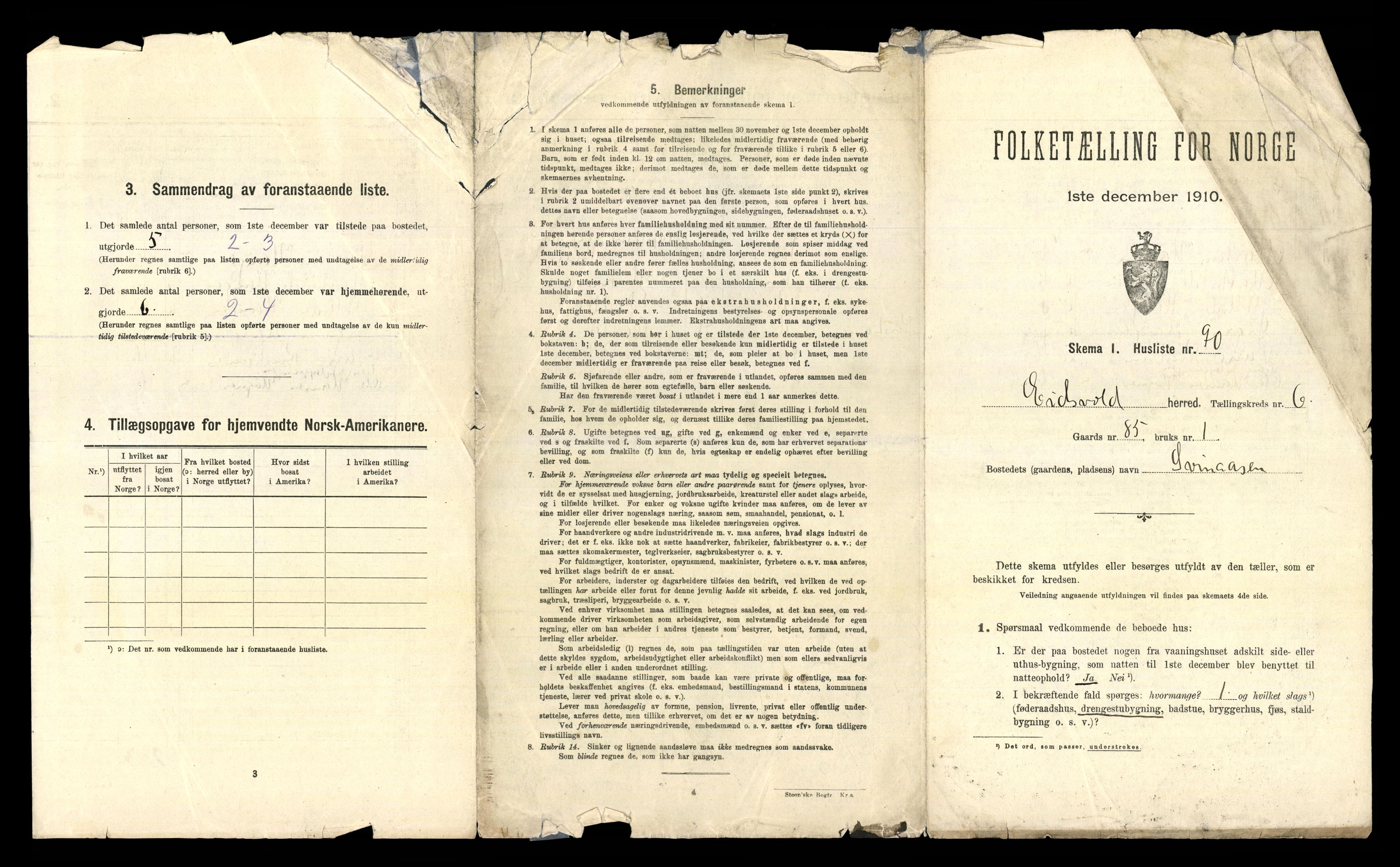 RA, 1910 census for Eidsvoll, 1910, p. 1422