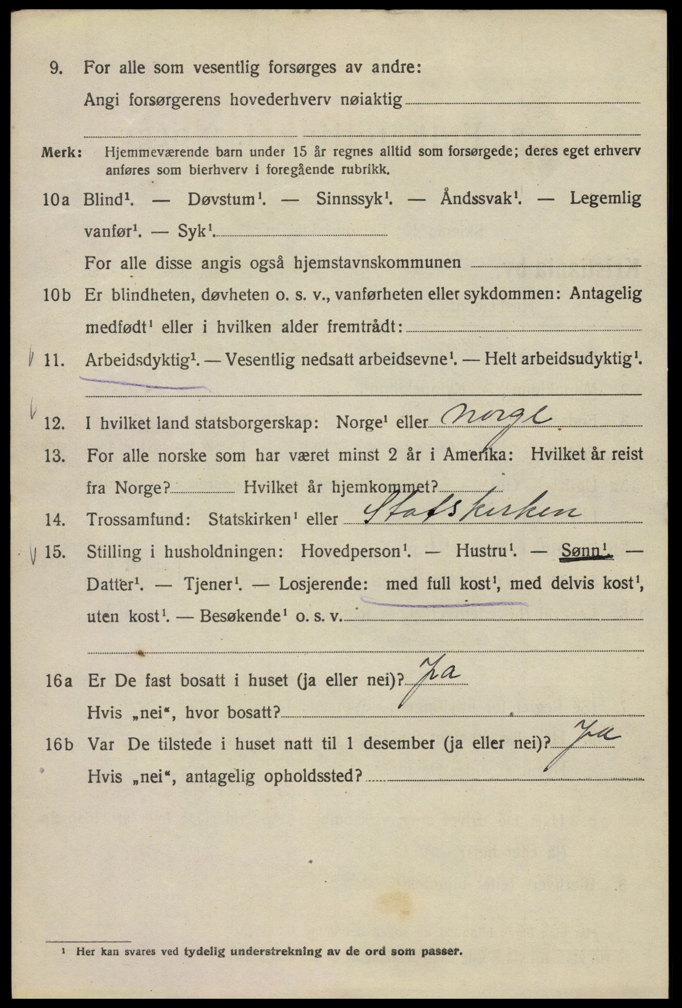 SAO, 1920 census for Kristiania, 1920, p. 418420