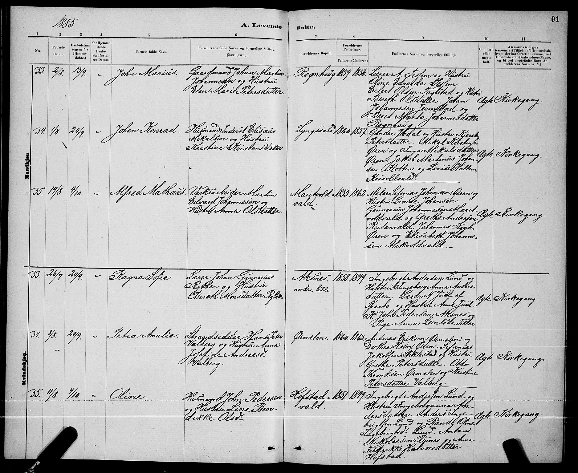 Ministerialprotokoller, klokkerbøker og fødselsregistre - Nord-Trøndelag, AV/SAT-A-1458/723/L0256: Parish register (copy) no. 723C04, 1879-1890, p. 91