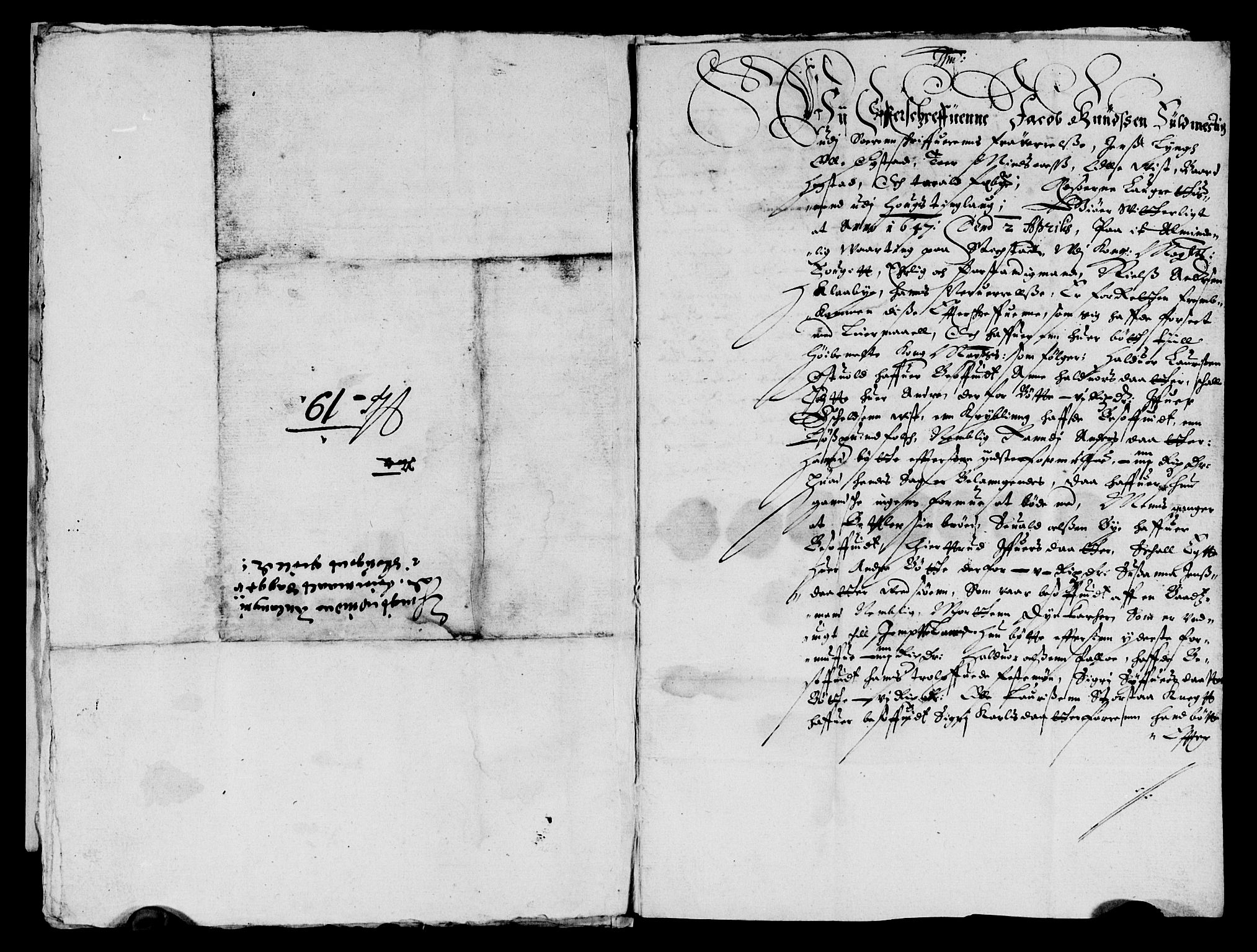 Rentekammeret inntil 1814, Reviderte regnskaper, Lensregnskaper, AV/RA-EA-5023/R/Rb/Rbw/L0086: Trondheim len, 1645-1647