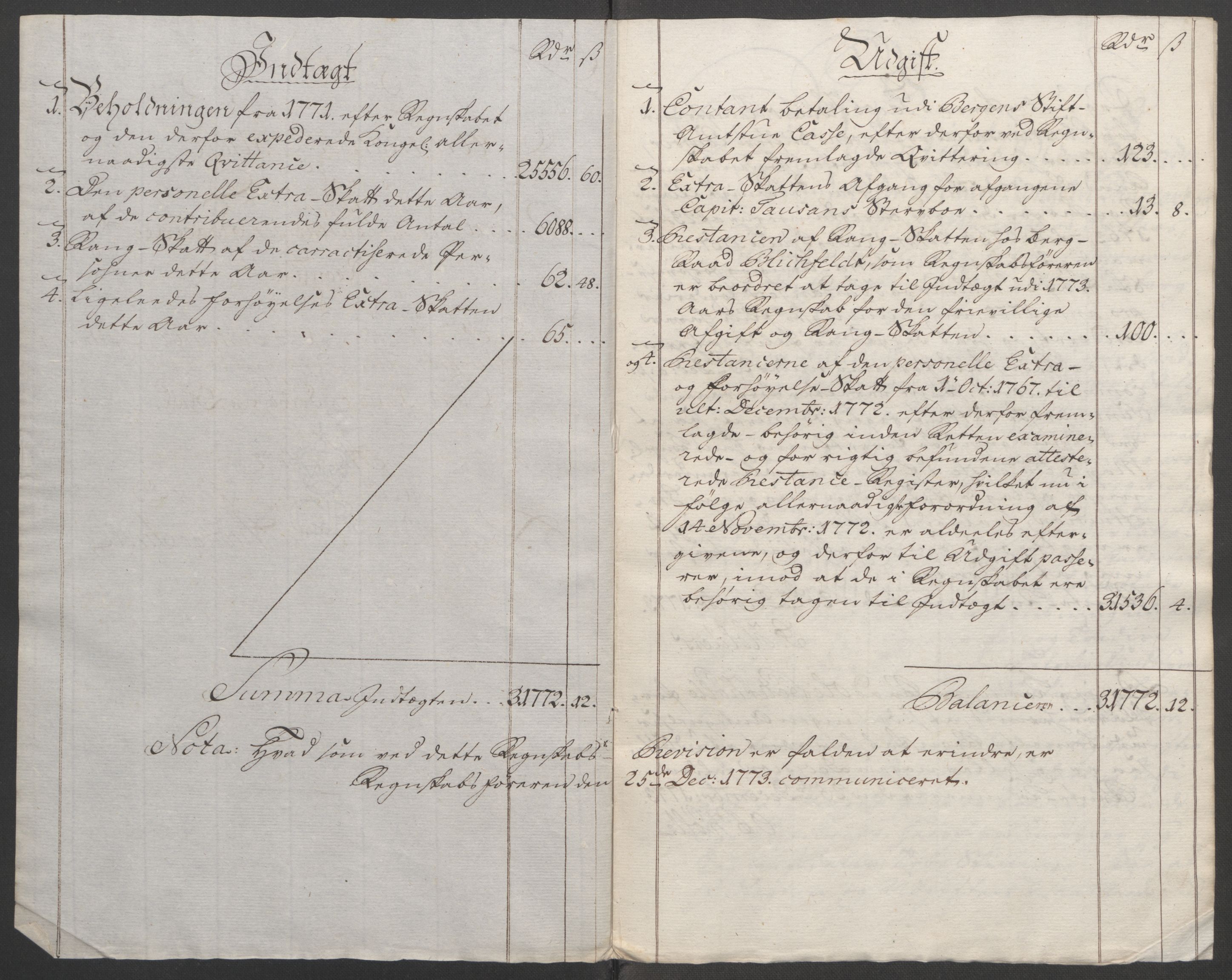 Rentekammeret inntil 1814, Reviderte regnskaper, Fogderegnskap, AV/RA-EA-4092/R48/L3136: Ekstraskatten Sunnhordland og Hardanger, 1762-1772, p. 266