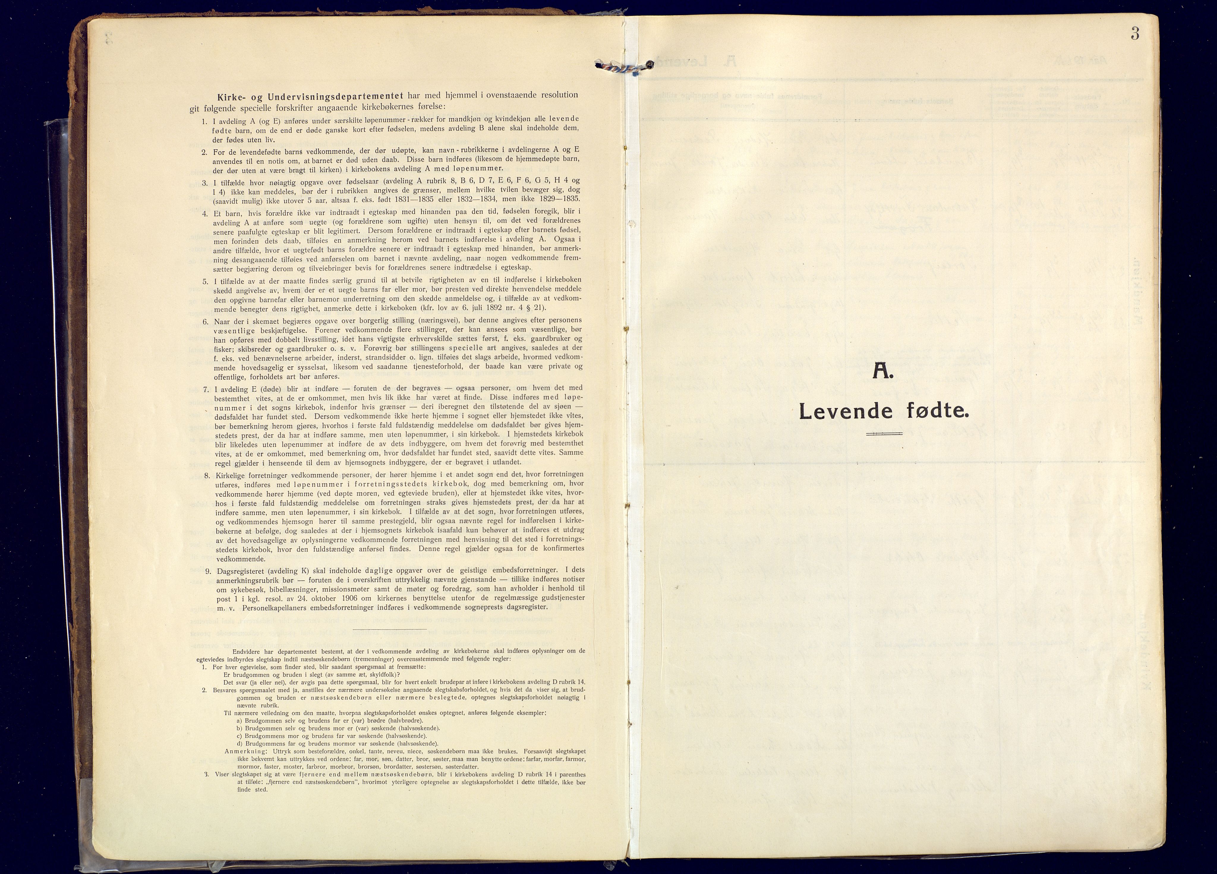 Skjervøy sokneprestkontor, SATØ/S-1300/H/Ha/Haa: Parish register (official) no. 20, 1911-1931, p. 3