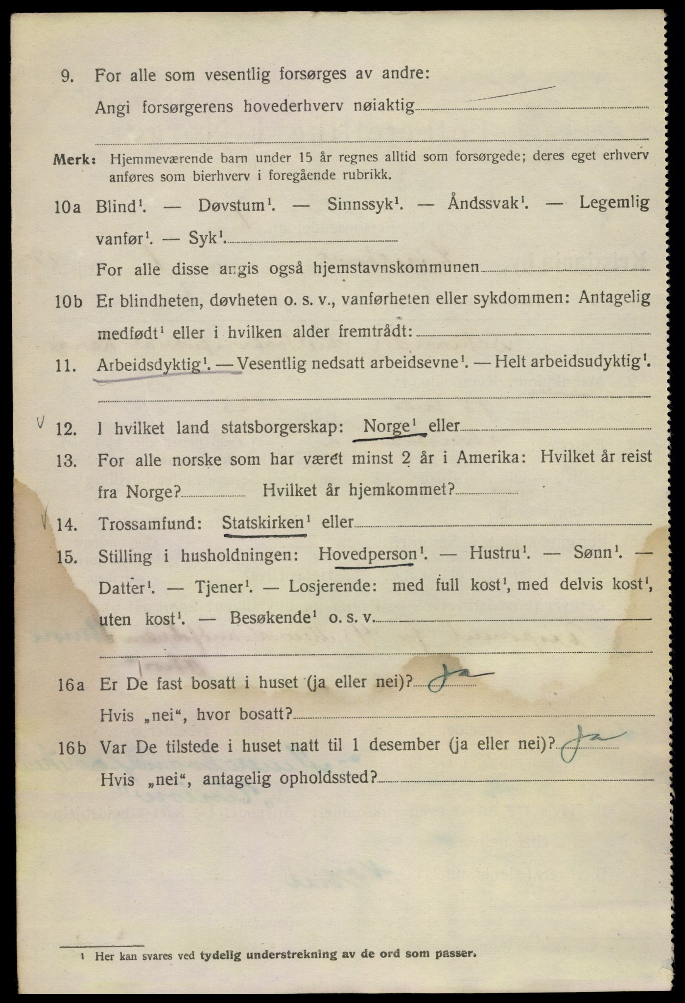 SAO, 1920 census for Kristiania, 1920, p. 365500