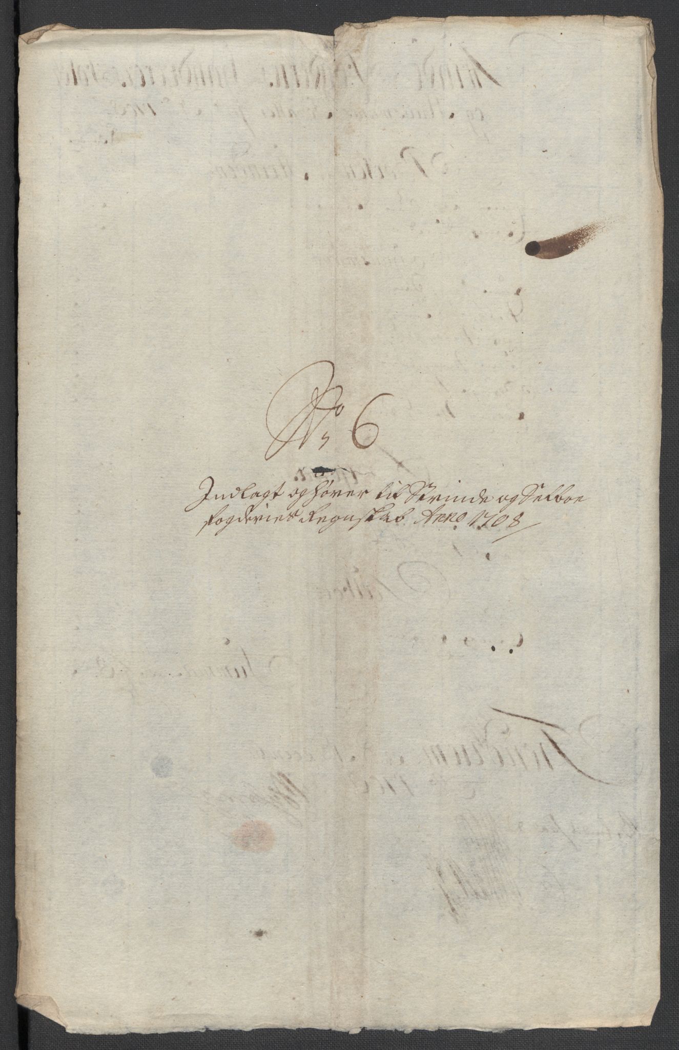 Rentekammeret inntil 1814, Reviderte regnskaper, Fogderegnskap, RA/EA-4092/R61/L4110: Fogderegnskap Strinda og Selbu, 1707-1708, p. 386