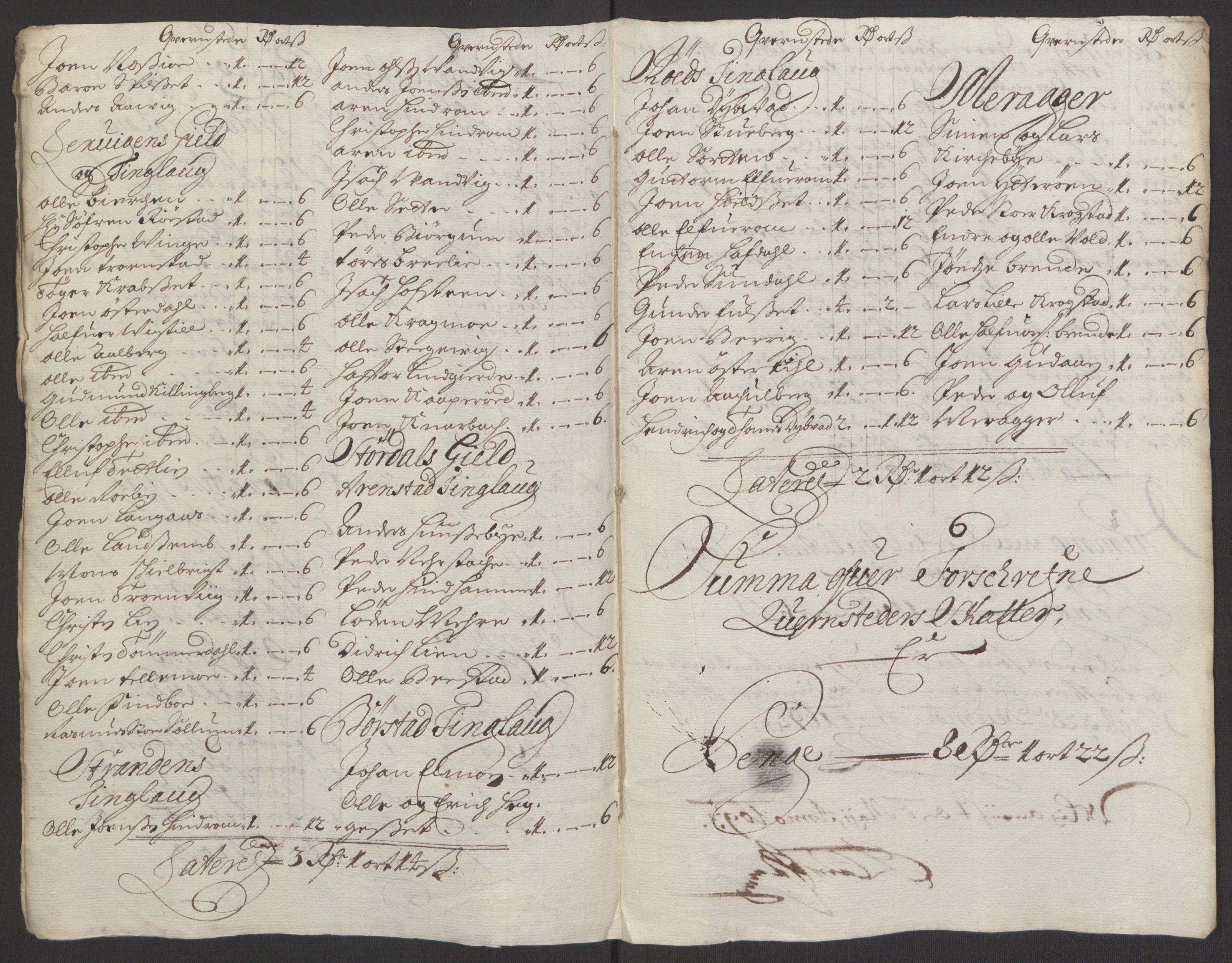 Rentekammeret inntil 1814, Reviderte regnskaper, Fogderegnskap, RA/EA-4092/R62/L4185: Fogderegnskap Stjørdal og Verdal, 1692, p. 94