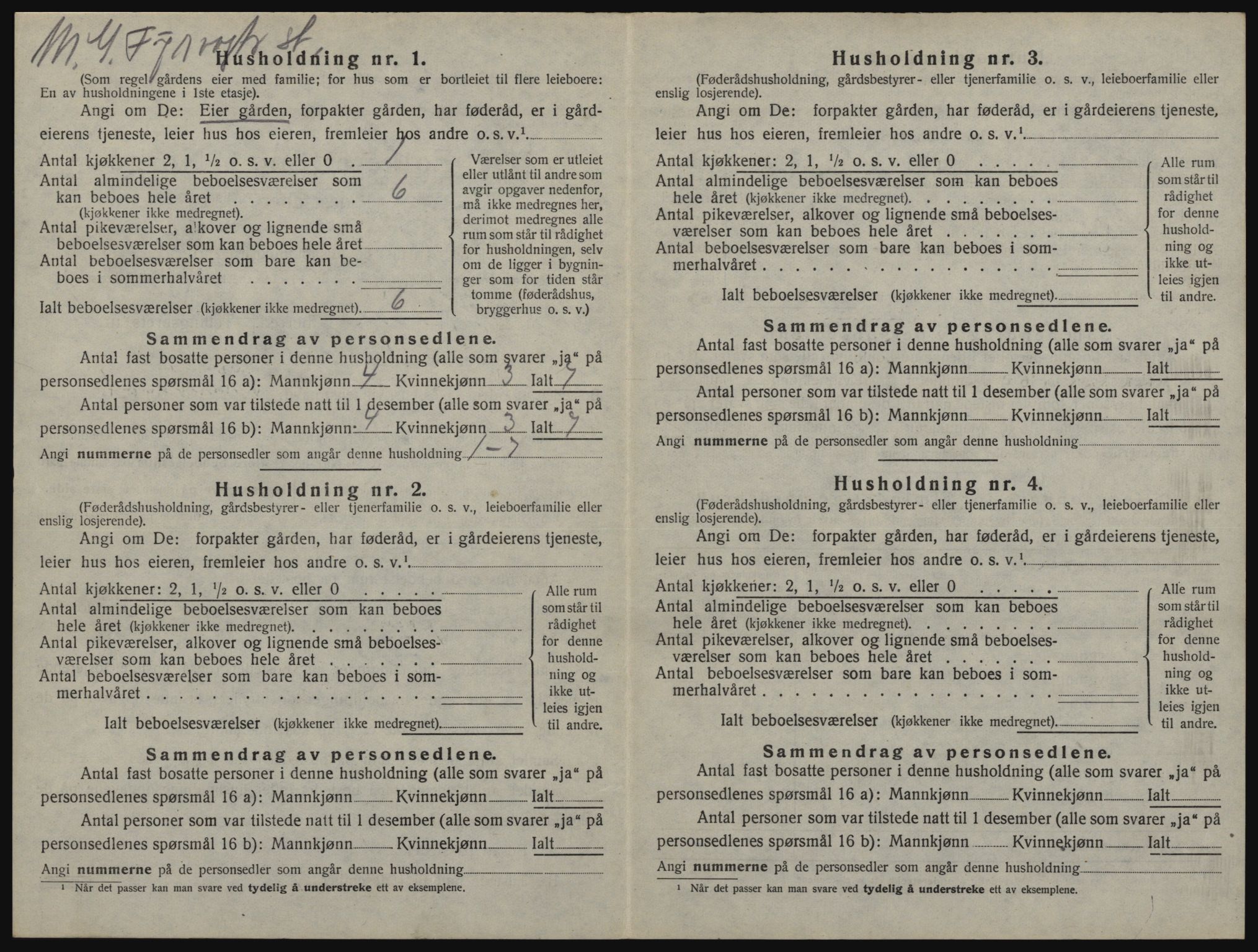 SATØ, 1920 census for Kjelvik, 1920, p. 1135