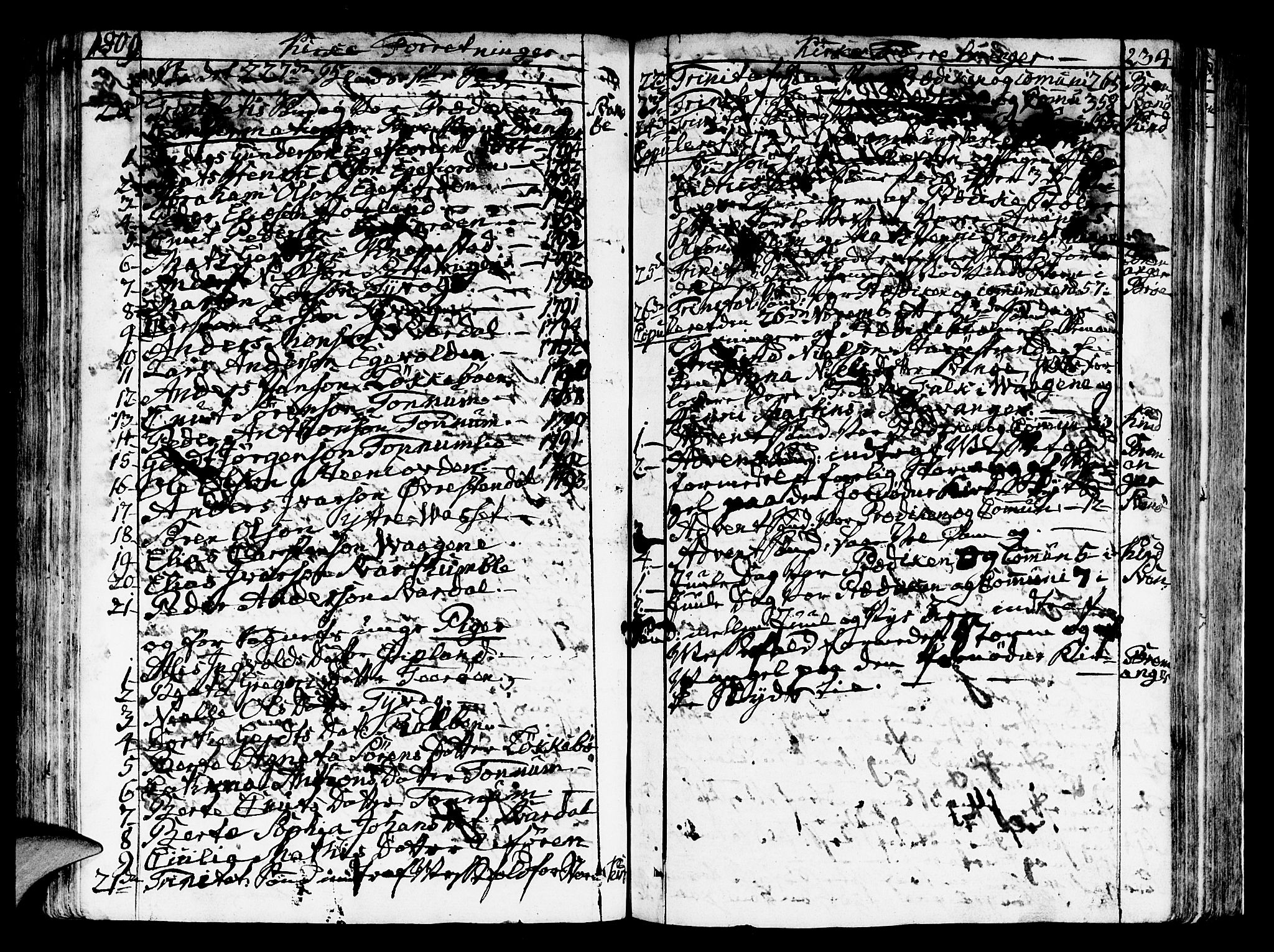 Kinn sokneprestembete, AV/SAB-A-80801/H/Haa/Haaa/L0003: Parish register (official) no. A 3, 1785-1821, p. 234