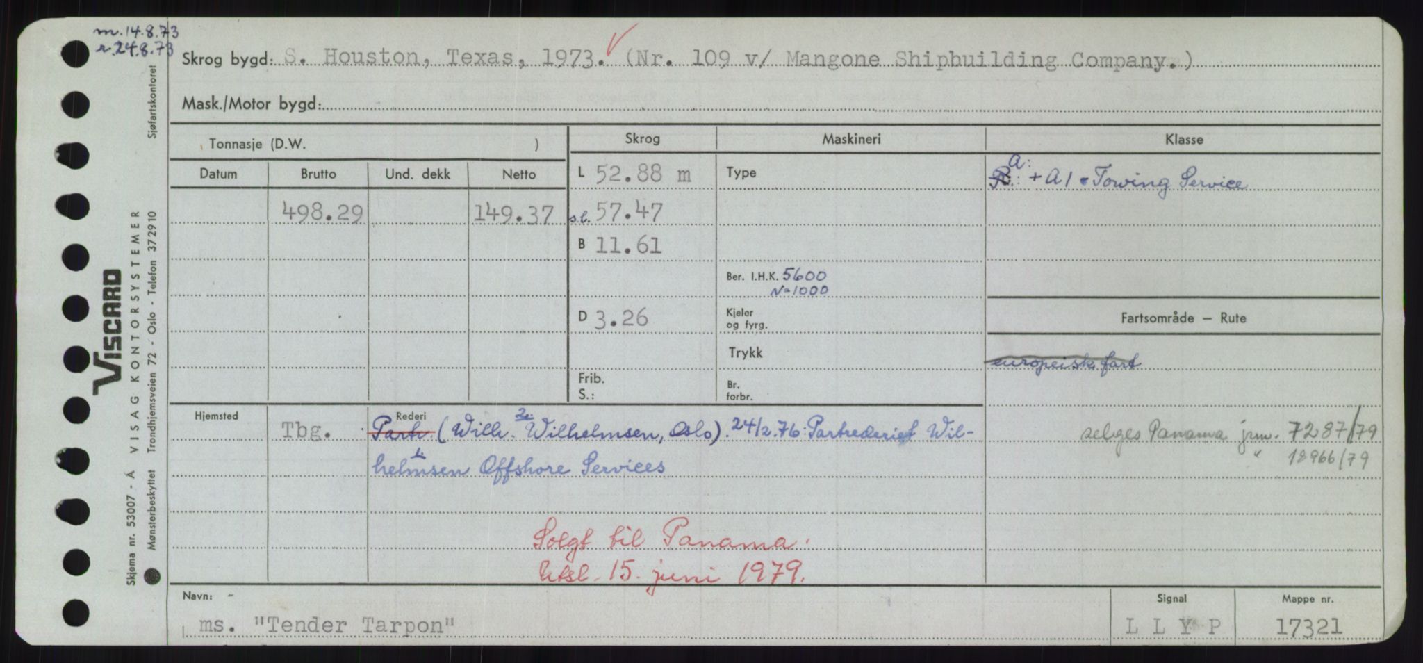 Sjøfartsdirektoratet med forløpere, Skipsmålingen, AV/RA-S-1627/H/Hd/L0038: Fartøy, T-Th, p. 405