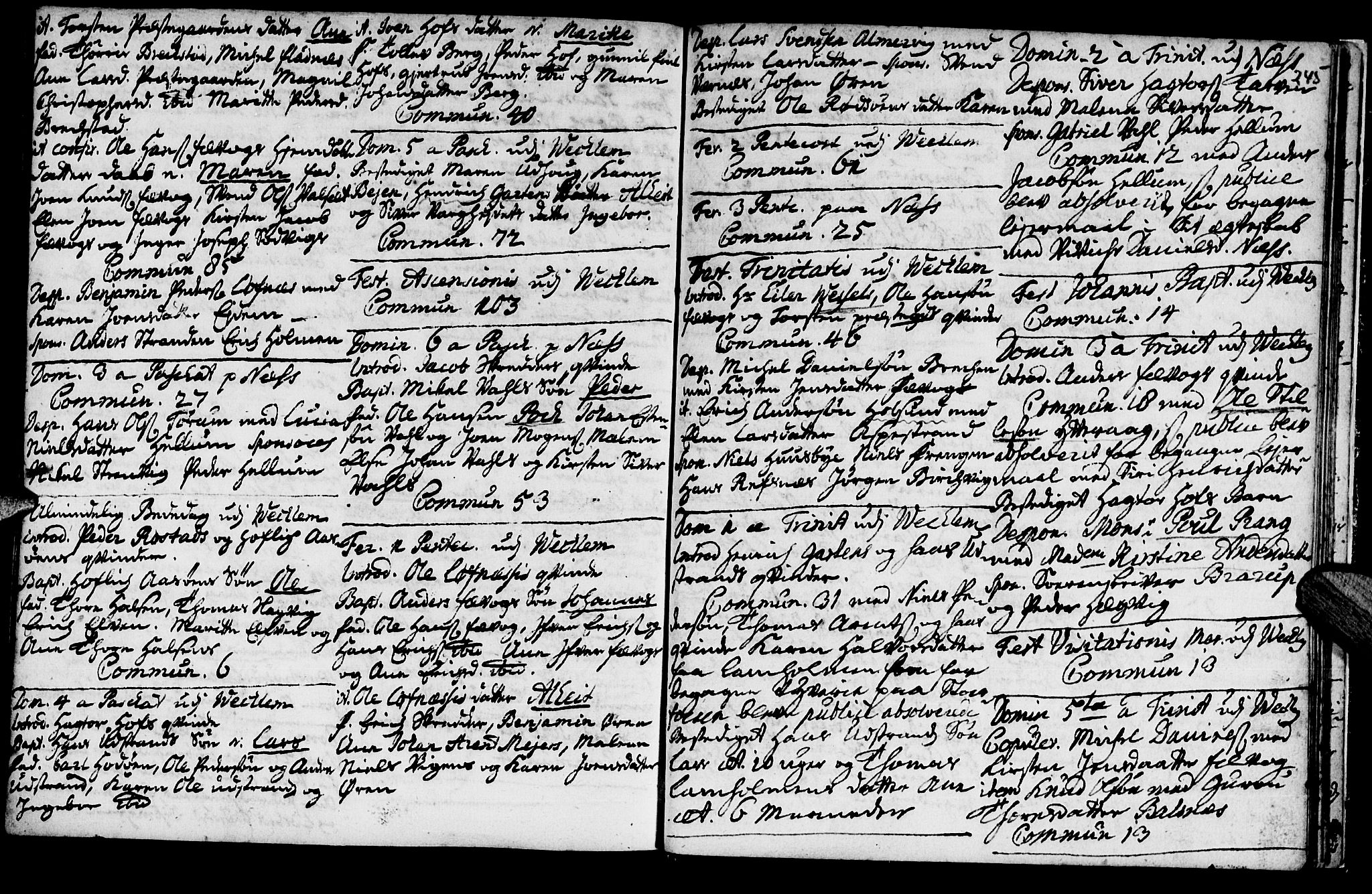 Ministerialprotokoller, klokkerbøker og fødselsregistre - Sør-Trøndelag, AV/SAT-A-1456/659/L0731: Parish register (official) no. 659A01, 1709-1731, p. 244-245