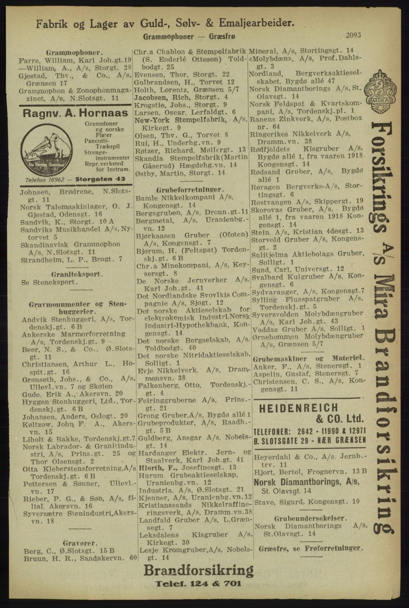 Kristiania/Oslo adressebok, PUBL/-, 1918, p. 2246