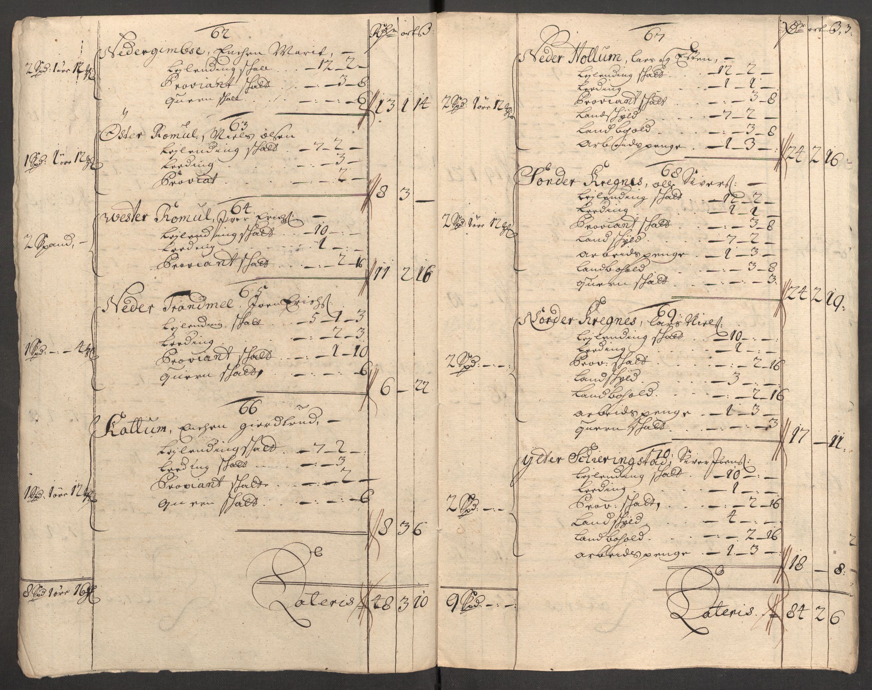 Rentekammeret inntil 1814, Reviderte regnskaper, Fogderegnskap, RA/EA-4092/R60/L3957: Fogderegnskap Orkdal og Gauldal, 1707, p. 347