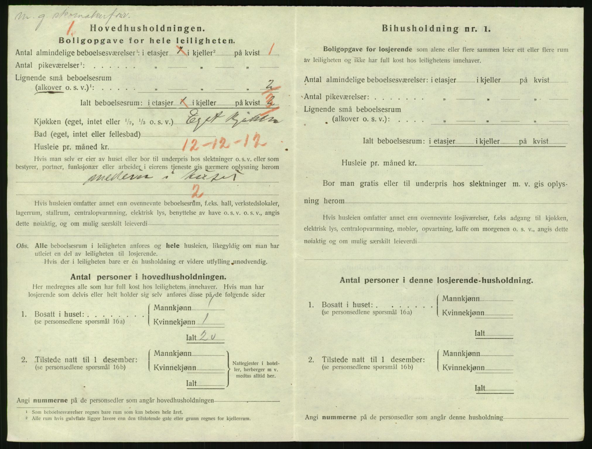 SAK, 1920 census for Risør, 1920, p. 2520