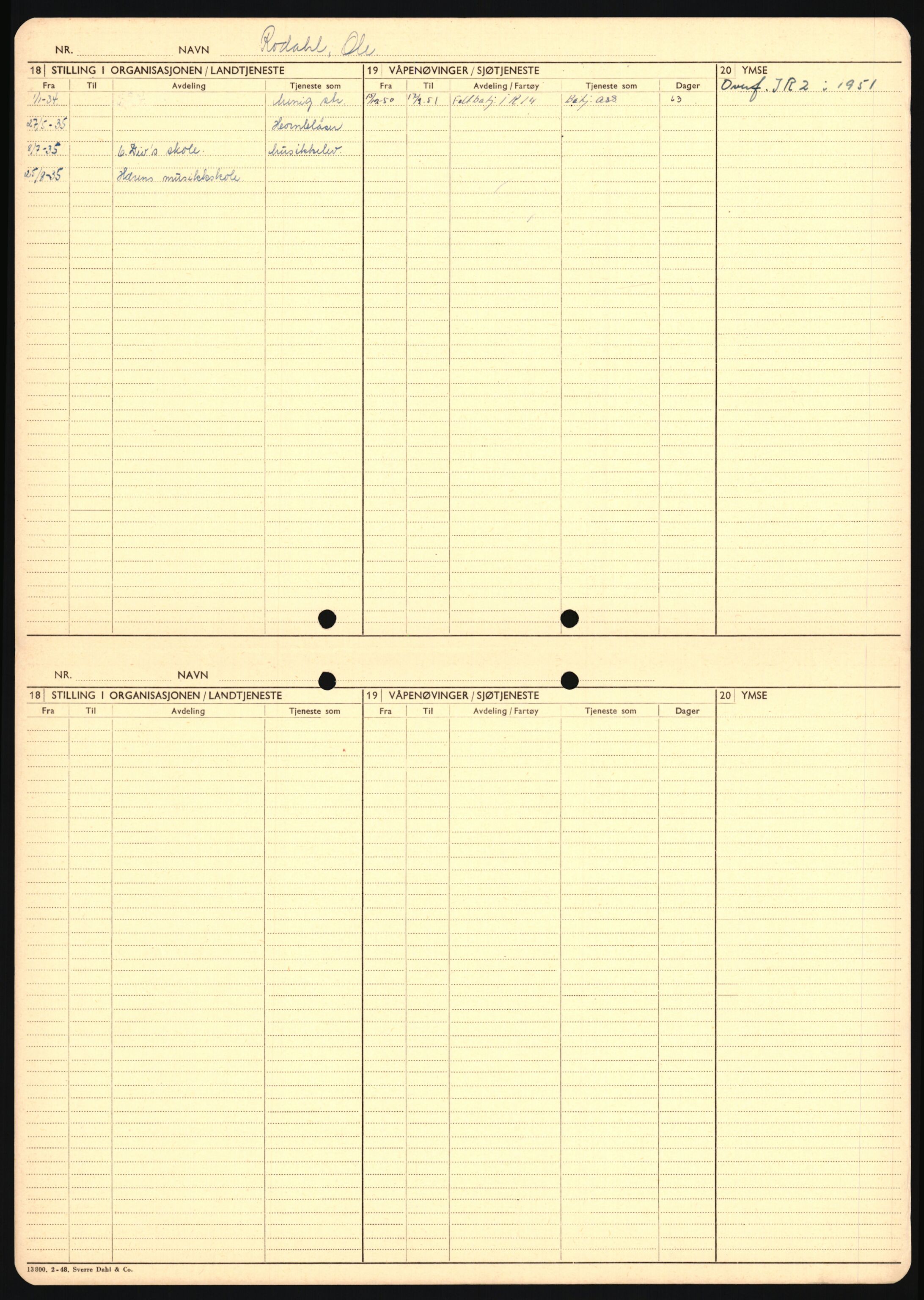 Forsvaret, Sør-Hålogaland landforsvar, AV/RA-RAFA-2552/P/Pa/L0302: Personellmapper for slettet personell, yrkesbefal og vernepliktig befal, født 1913-1916, 1932-1976, p. 369