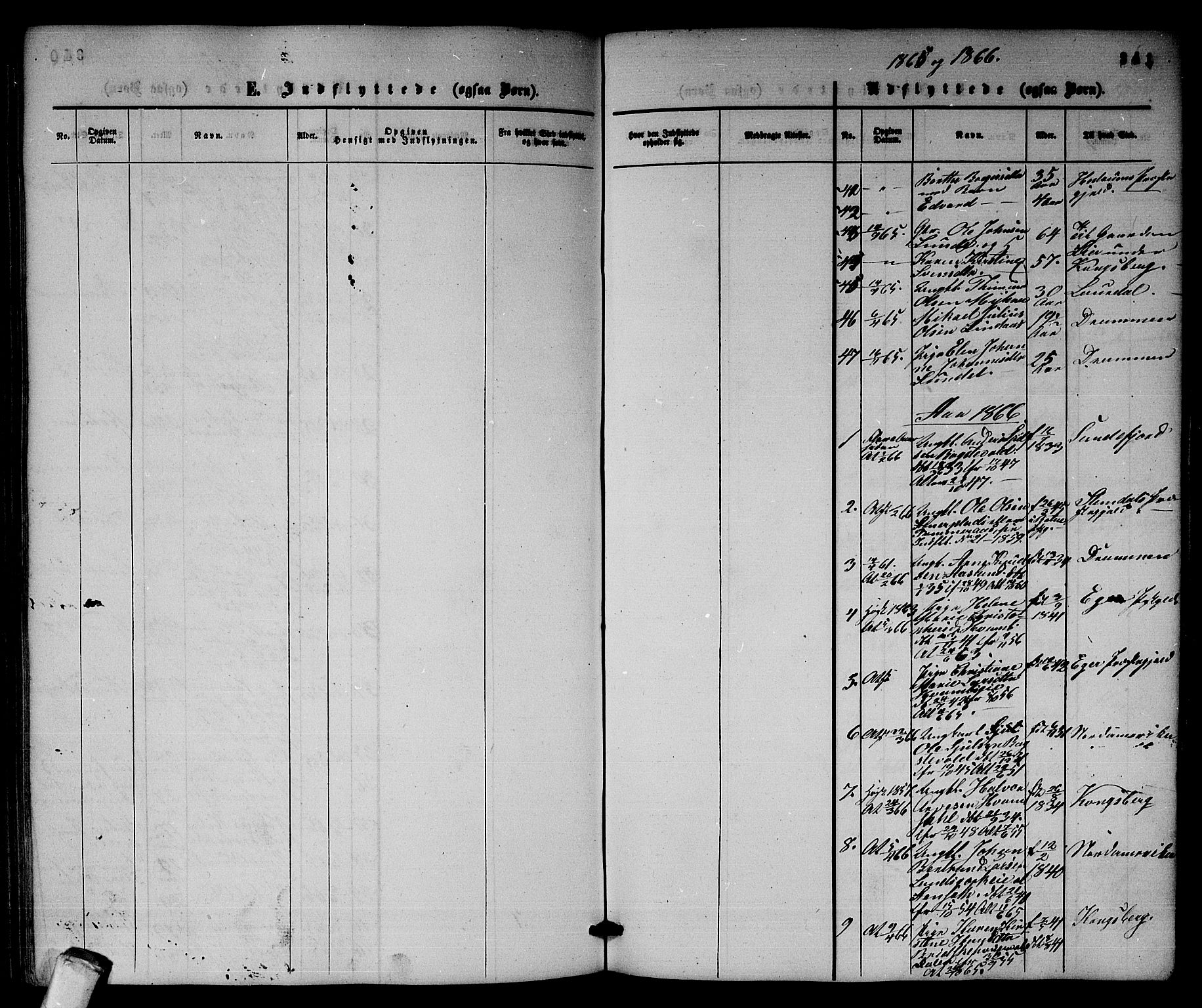 Sandsvær kirkebøker, AV/SAKO-A-244/G/Ga/L0005: Parish register (copy) no. I 5, 1857-1873, p. 341