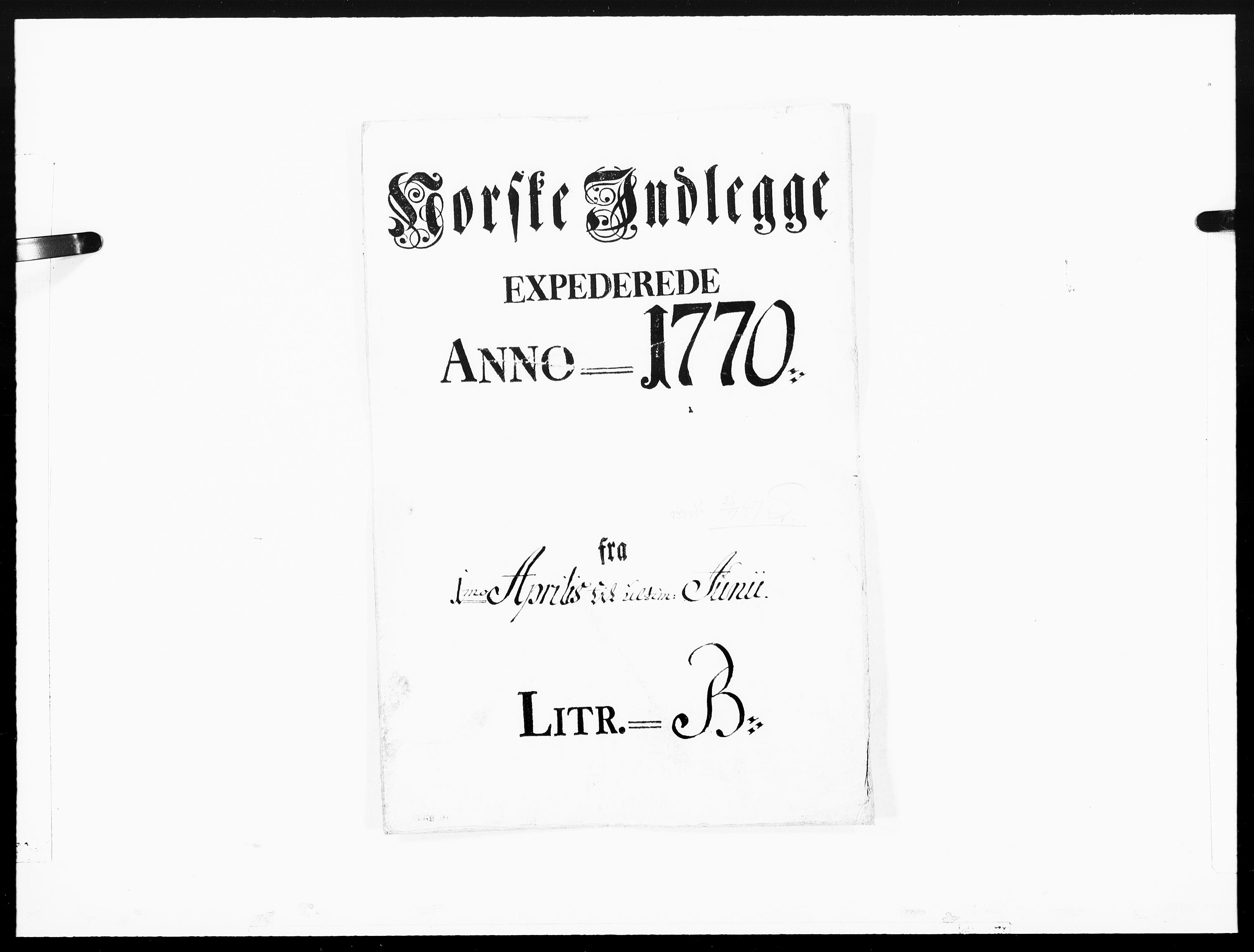 Danske Kanselli 1572-1799, AV/RA-EA-3023/F/Fc/Fcc/Fcca/L0201: Norske innlegg 1572-1799, 1770, p. 282