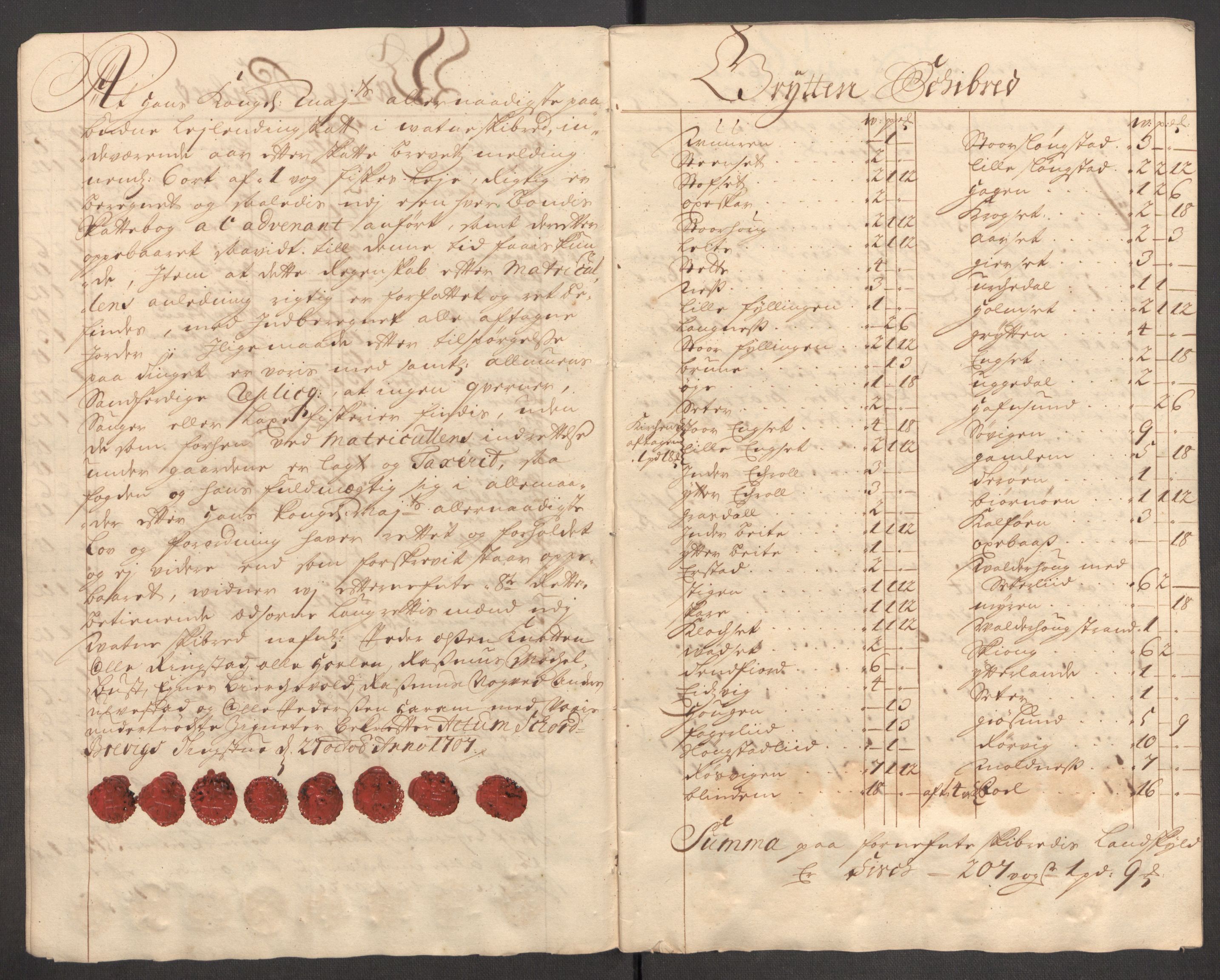 Rentekammeret inntil 1814, Reviderte regnskaper, Fogderegnskap, RA/EA-4092/R54/L3561: Fogderegnskap Sunnmøre, 1706-1707, p. 213