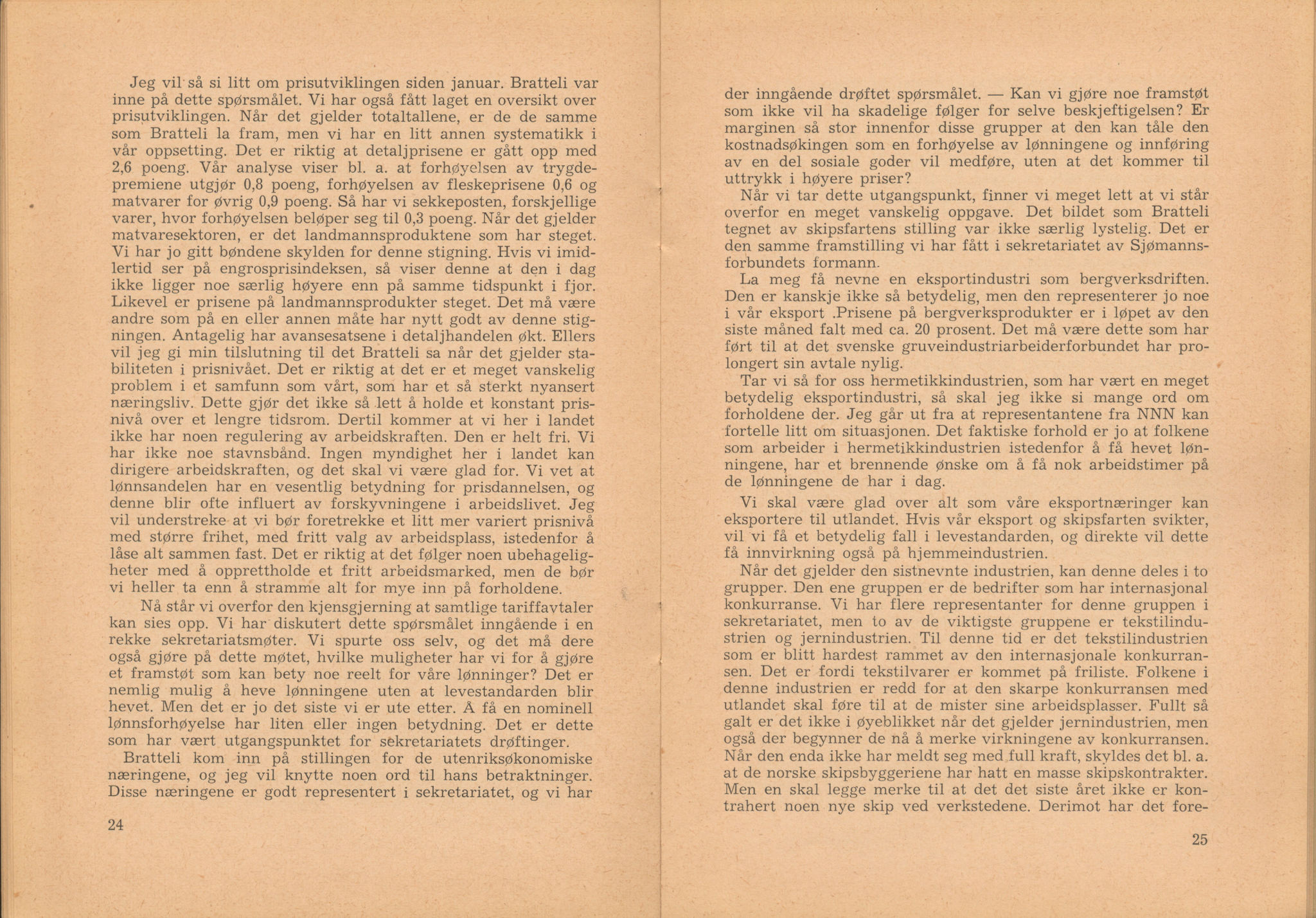 Landsorganisasjonen i Norge, AAB/ARK-1579, 1953-1977, p. 14