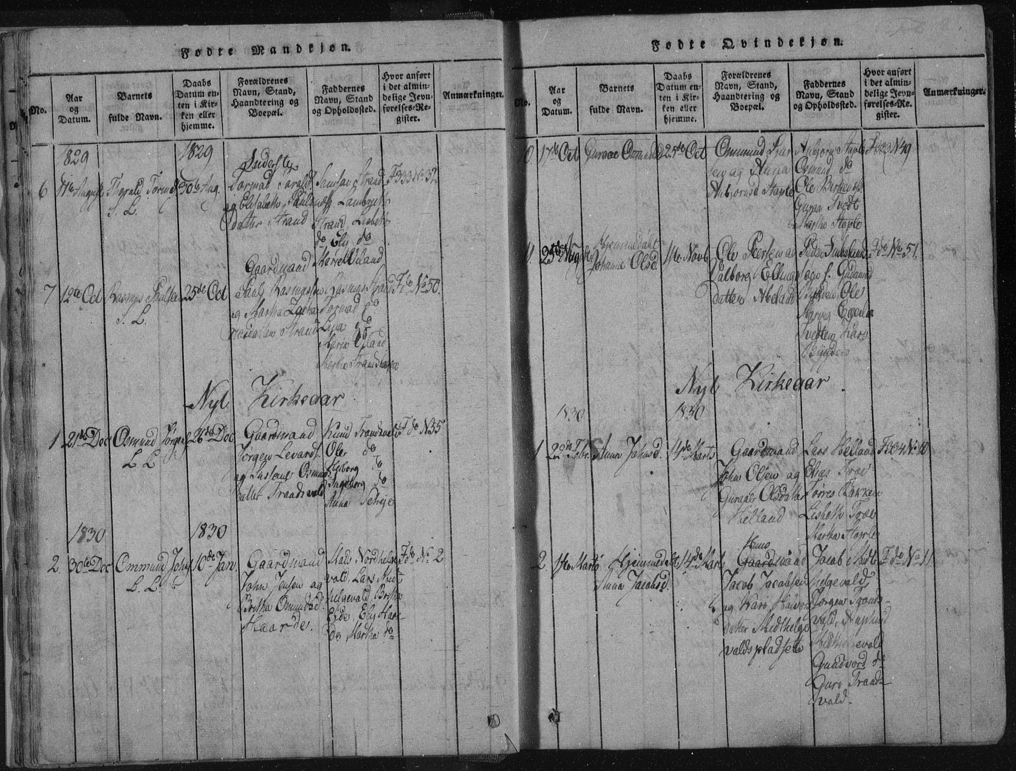 Vikedal sokneprestkontor, AV/SAST-A-101840/01/IV: Parish register (official) no. A 4, 1816-1850, p. 21