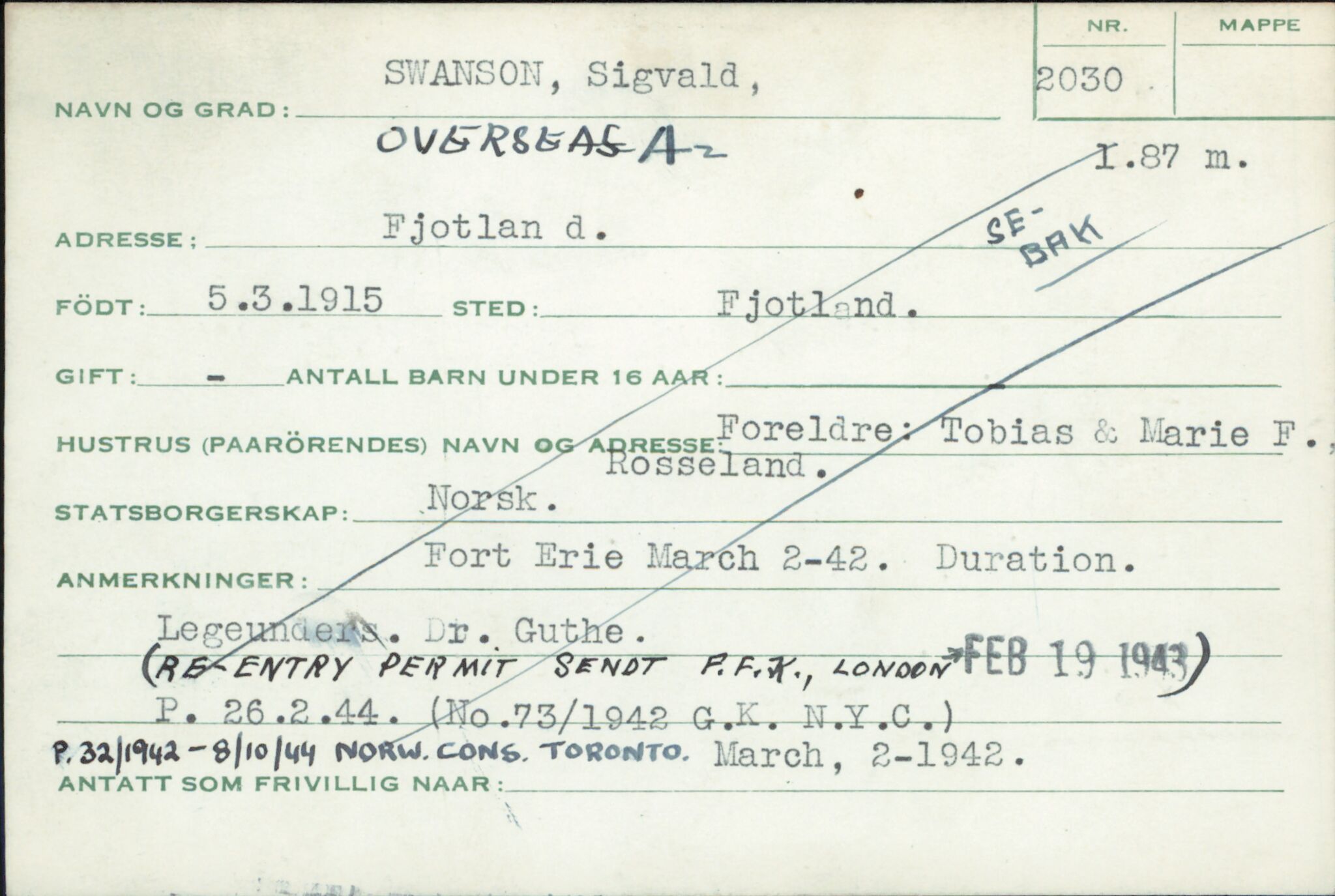 Forsvaret, Forsvarets overkommando/Luftforsvarsstaben, AV/RA-RAFA-4079/P/Pa/L0044: Personellpapirer, 1915, p. 9