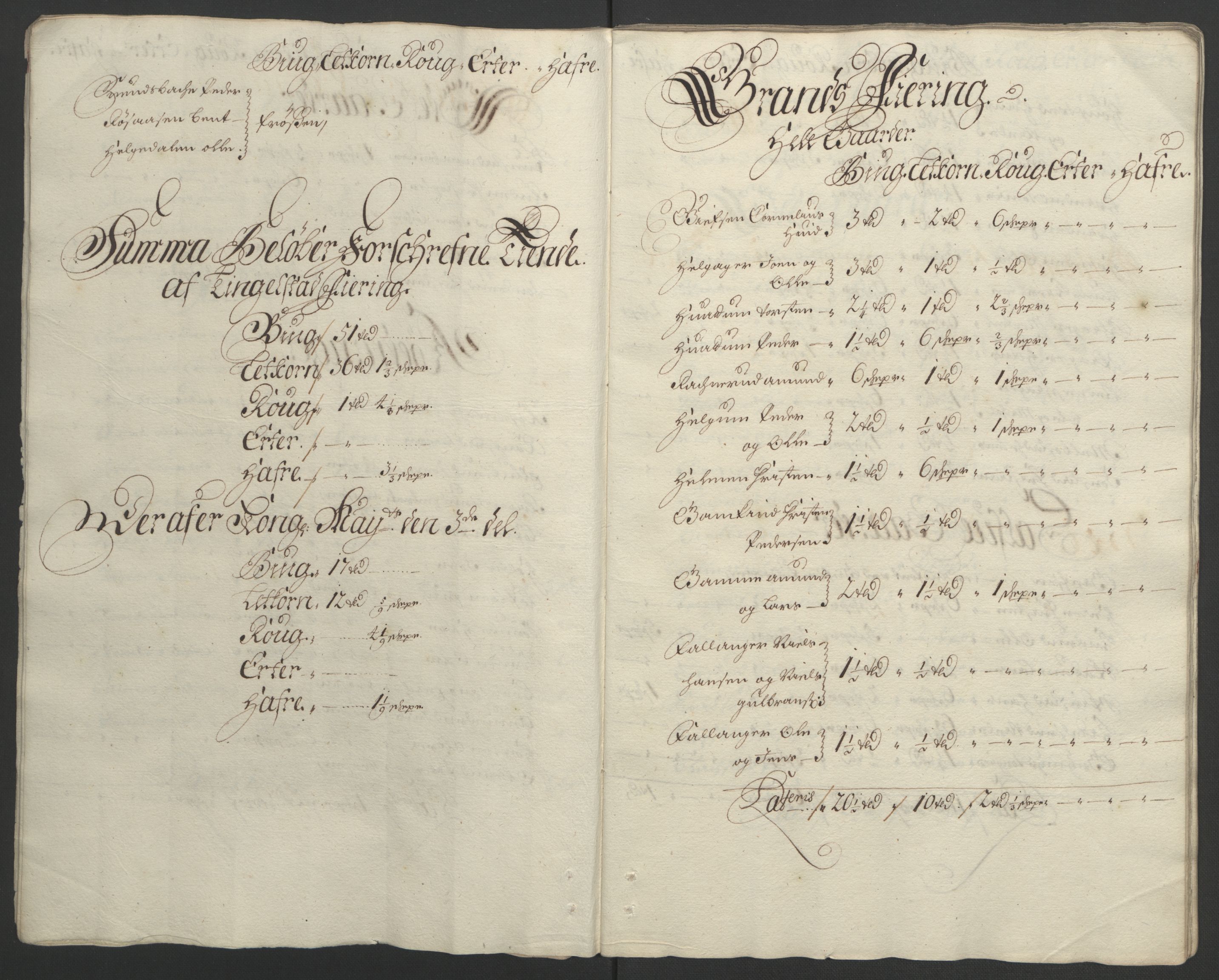 Rentekammeret inntil 1814, Reviderte regnskaper, Fogderegnskap, AV/RA-EA-4092/R18/L1293: Fogderegnskap Hadeland, Toten og Valdres, 1695, p. 23