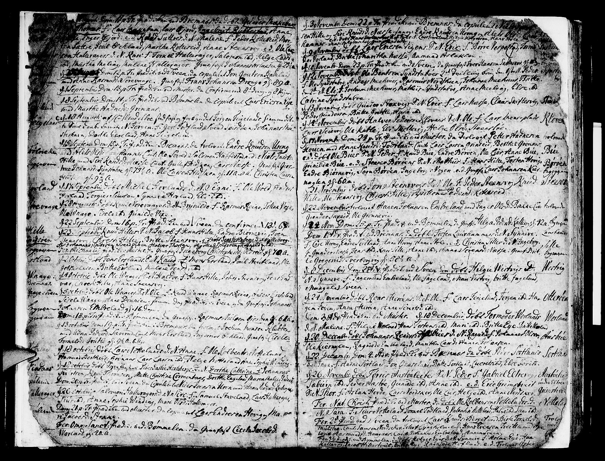 Finnås sokneprestembete, AV/SAB-A-99925/H/Ha/Haa/Haaa/L0003: Parish register (official) no. A 3, 1765-1803, p. 4