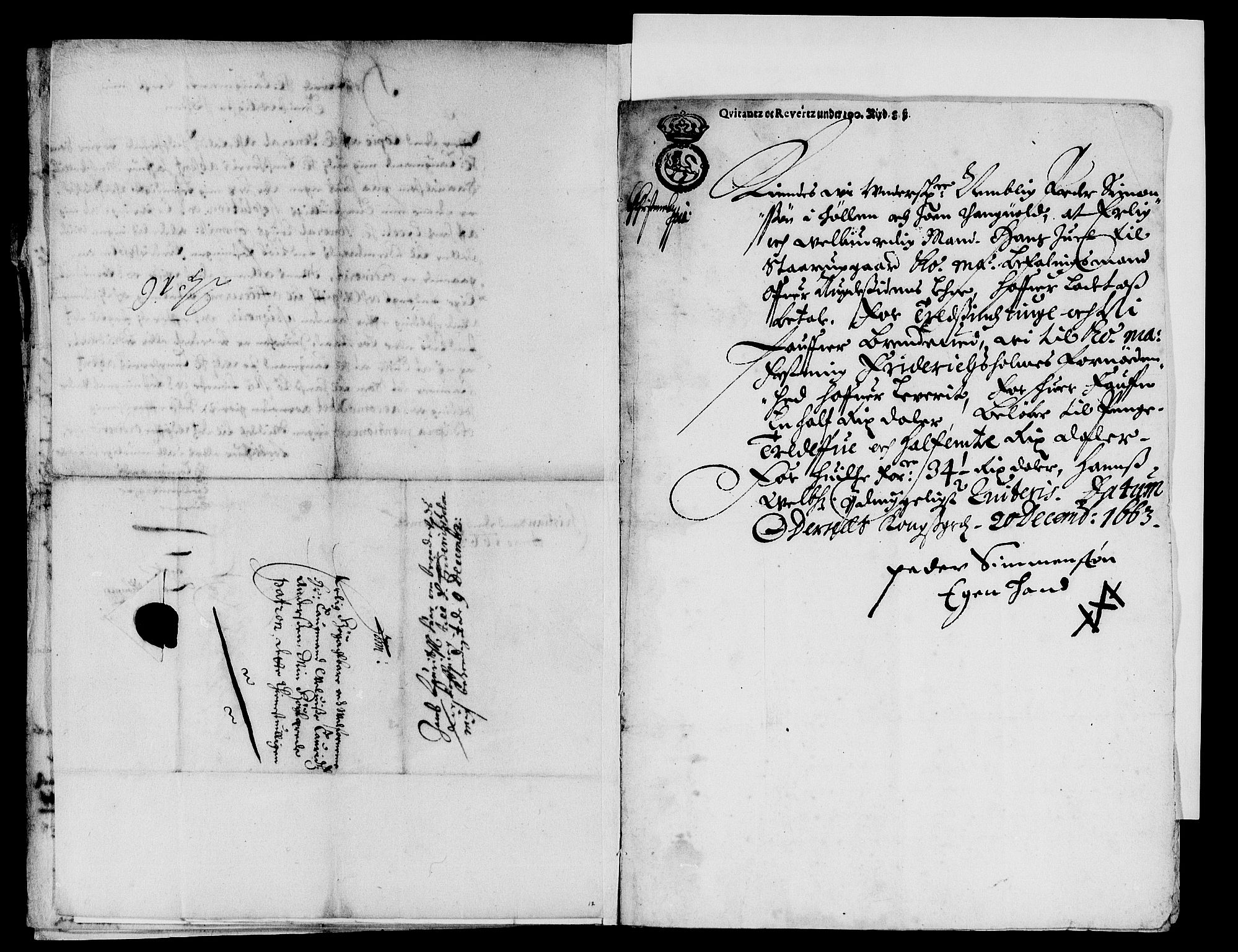 Rentekammeret inntil 1814, Reviderte regnskaper, Lensregnskaper, AV/RA-EA-5023/R/Rb/Rbq/L0053: Nedenes len. Mandals len. Råbyggelag. Laksefisket i Mandals len., 1629-1663