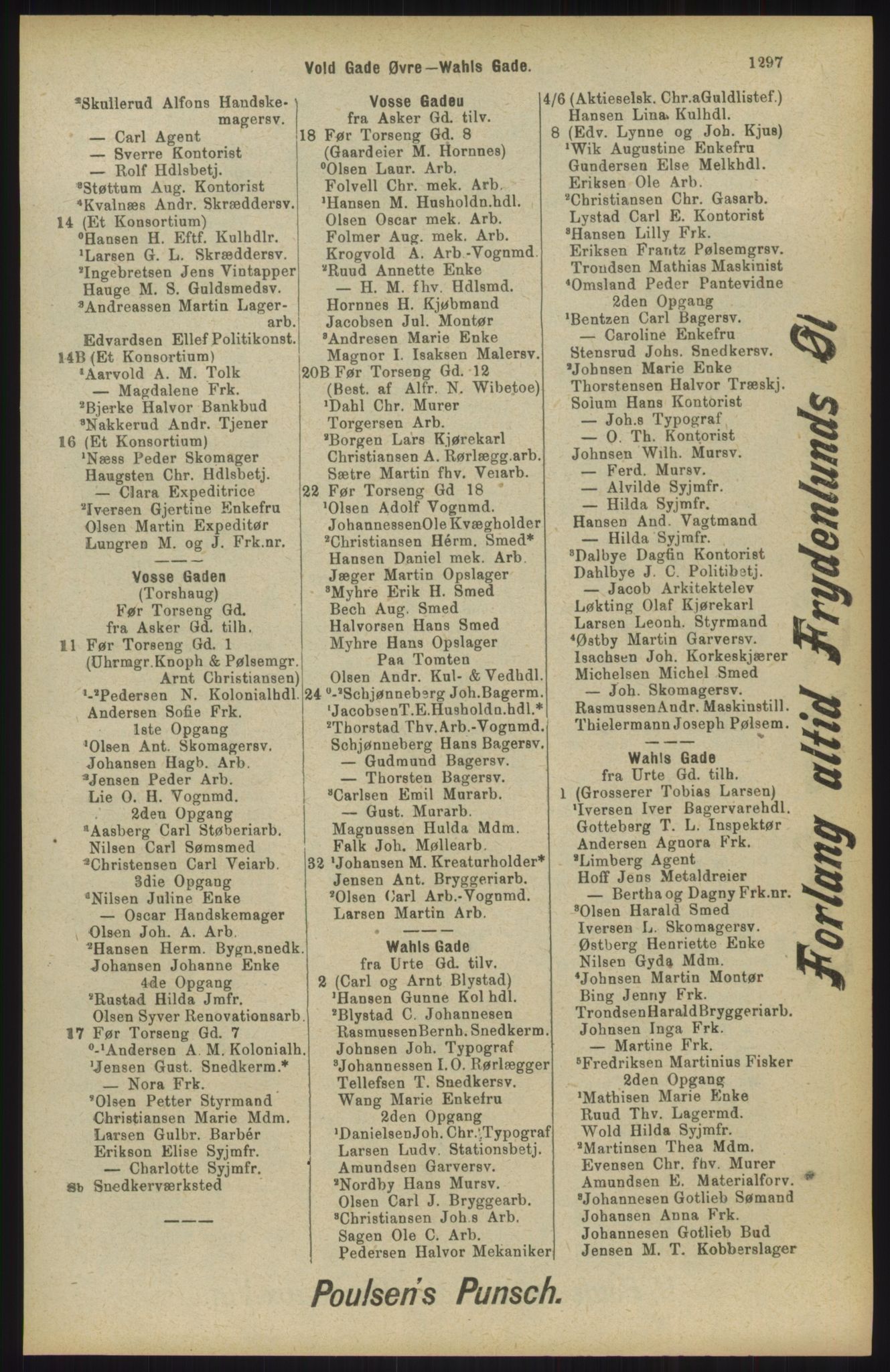 Kristiania/Oslo adressebok, PUBL/-, 1904, p. 1297