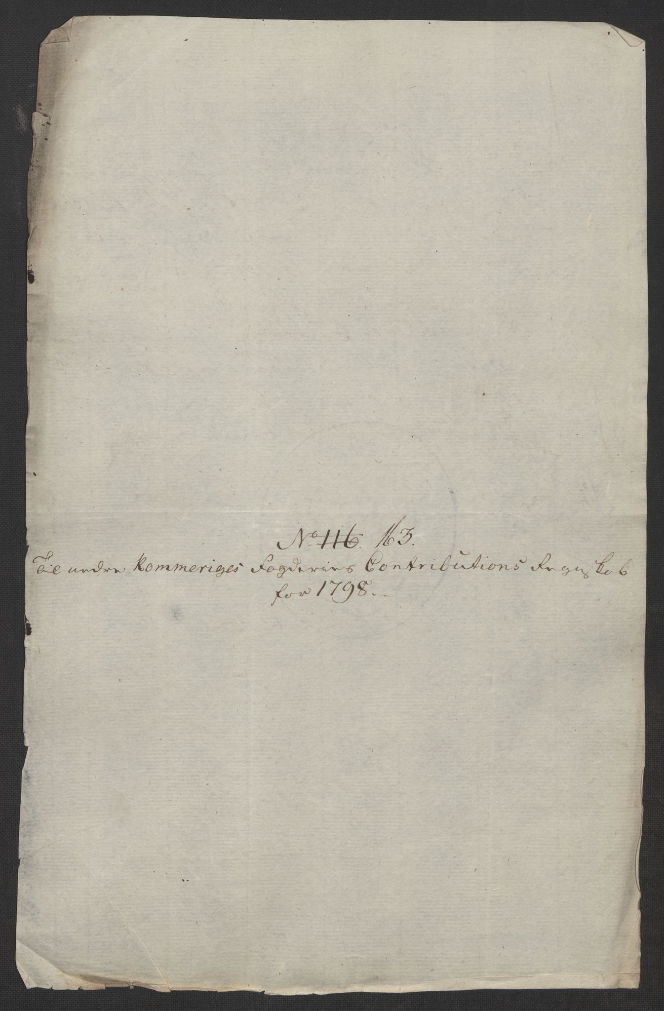 Rentekammeret inntil 1814, Reviderte regnskaper, Fogderegnskap, RA/EA-4092/R11/L0674: Fogderegnskap Nedre Romerike, 1798, p. 489