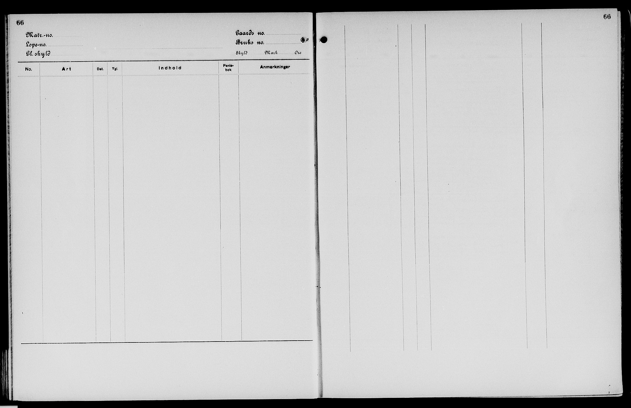 Vinger og Odal sorenskriveri, SAH/TING-022/H/Ha/Hac/Hacc/L0007: Mortgage register no. 3.7, 1923, p. 66