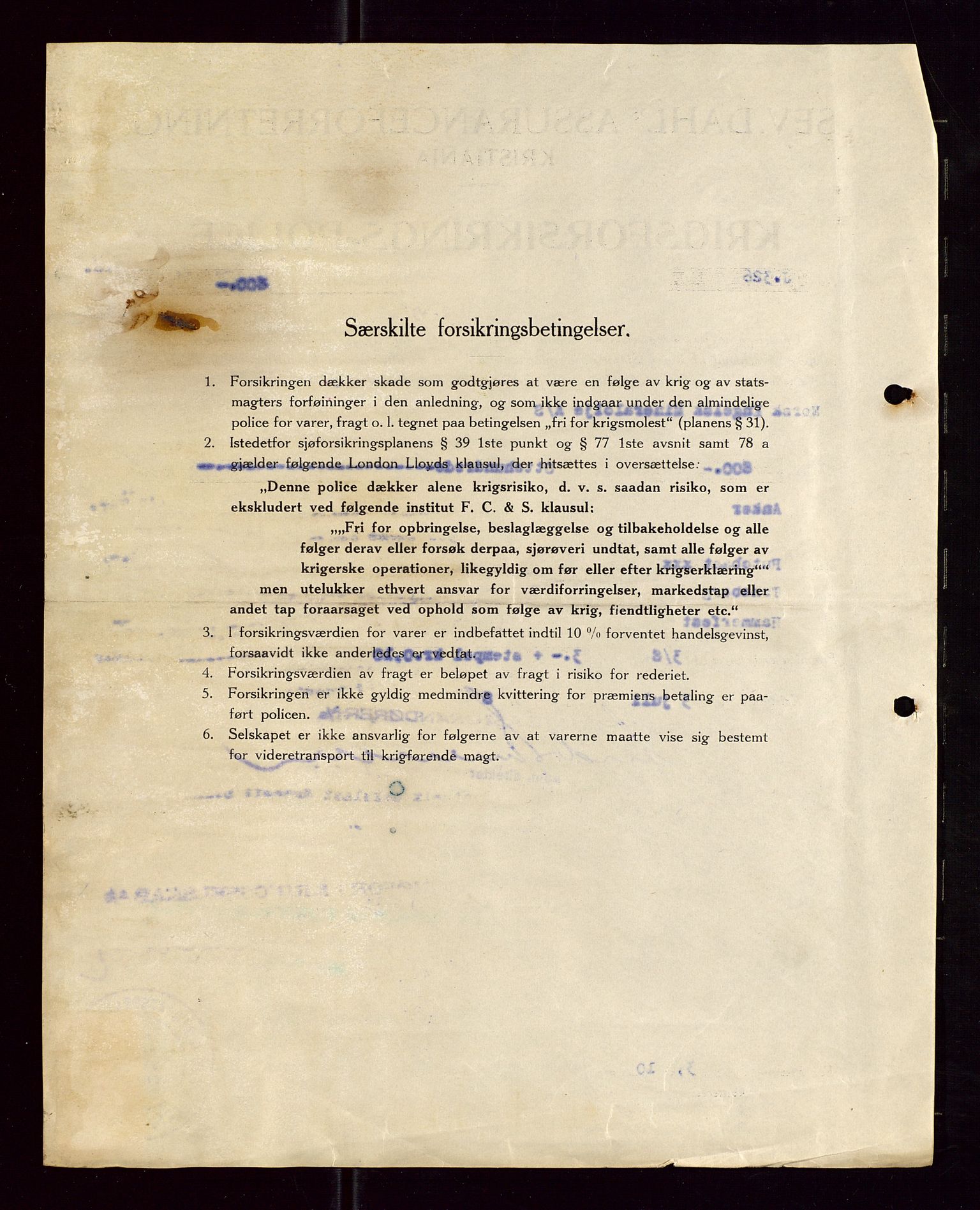 Pa 1521 - A/S Norske Shell, AV/SAST-A-101915/E/Ea/Eaa/L0005: Sjefskorrespondanse, 1918, p. 74