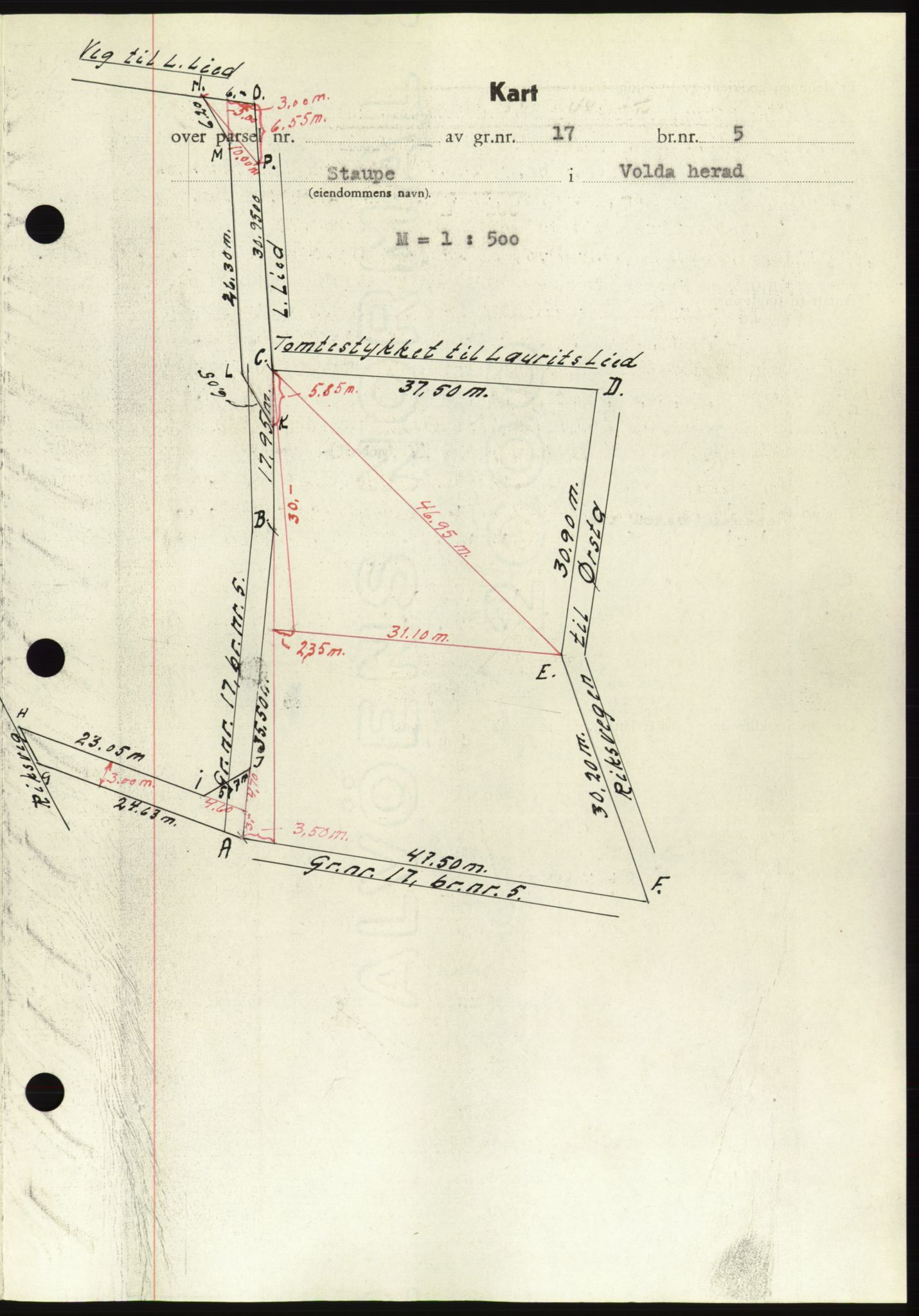 Søre Sunnmøre sorenskriveri, AV/SAT-A-4122/1/2/2C/L0082: Mortgage book no. 8A, 1948-1948, Diary no: : 525/1948