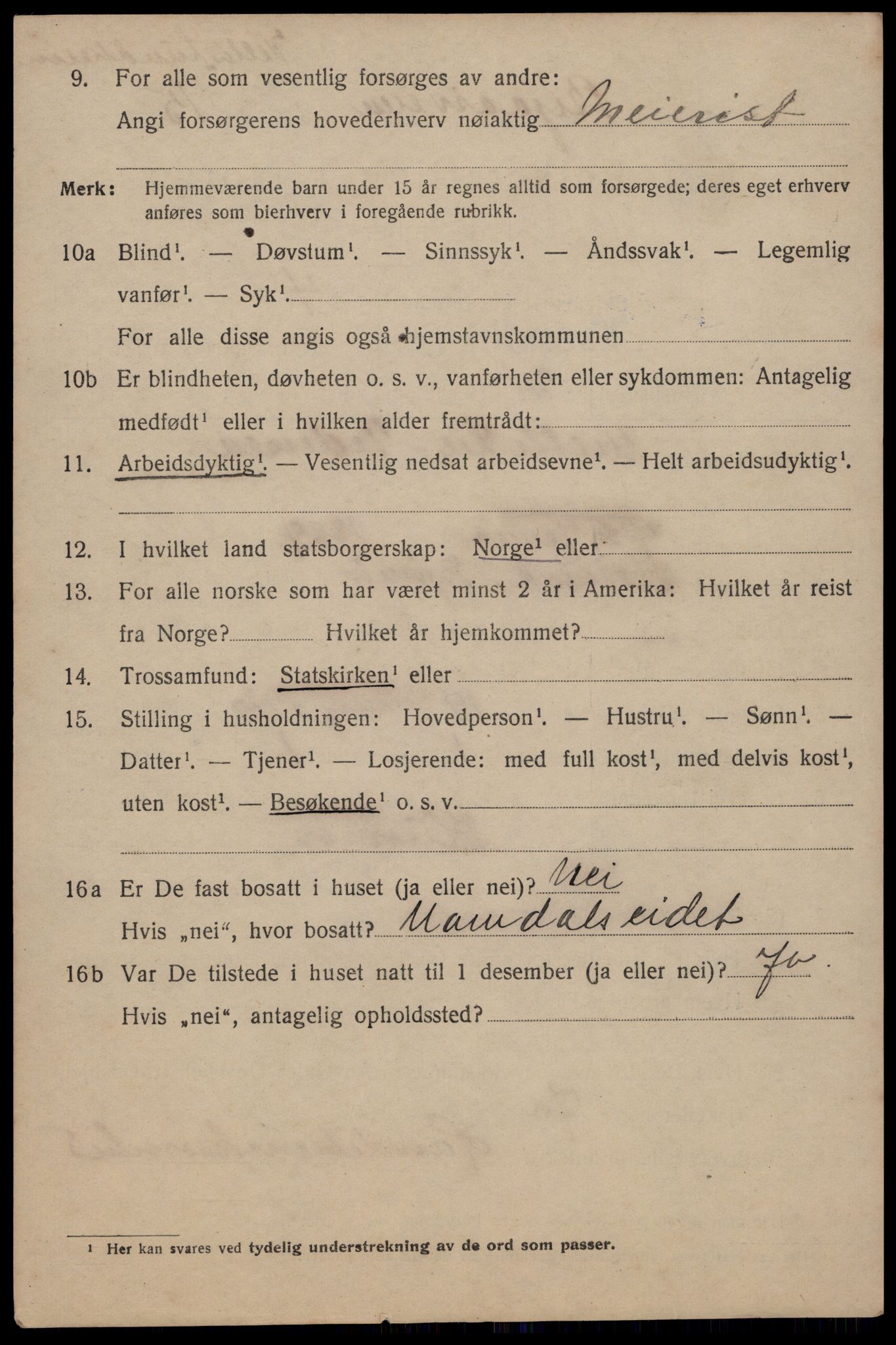 SAT, 1920 census for Trondheim, 1920, p. 38435