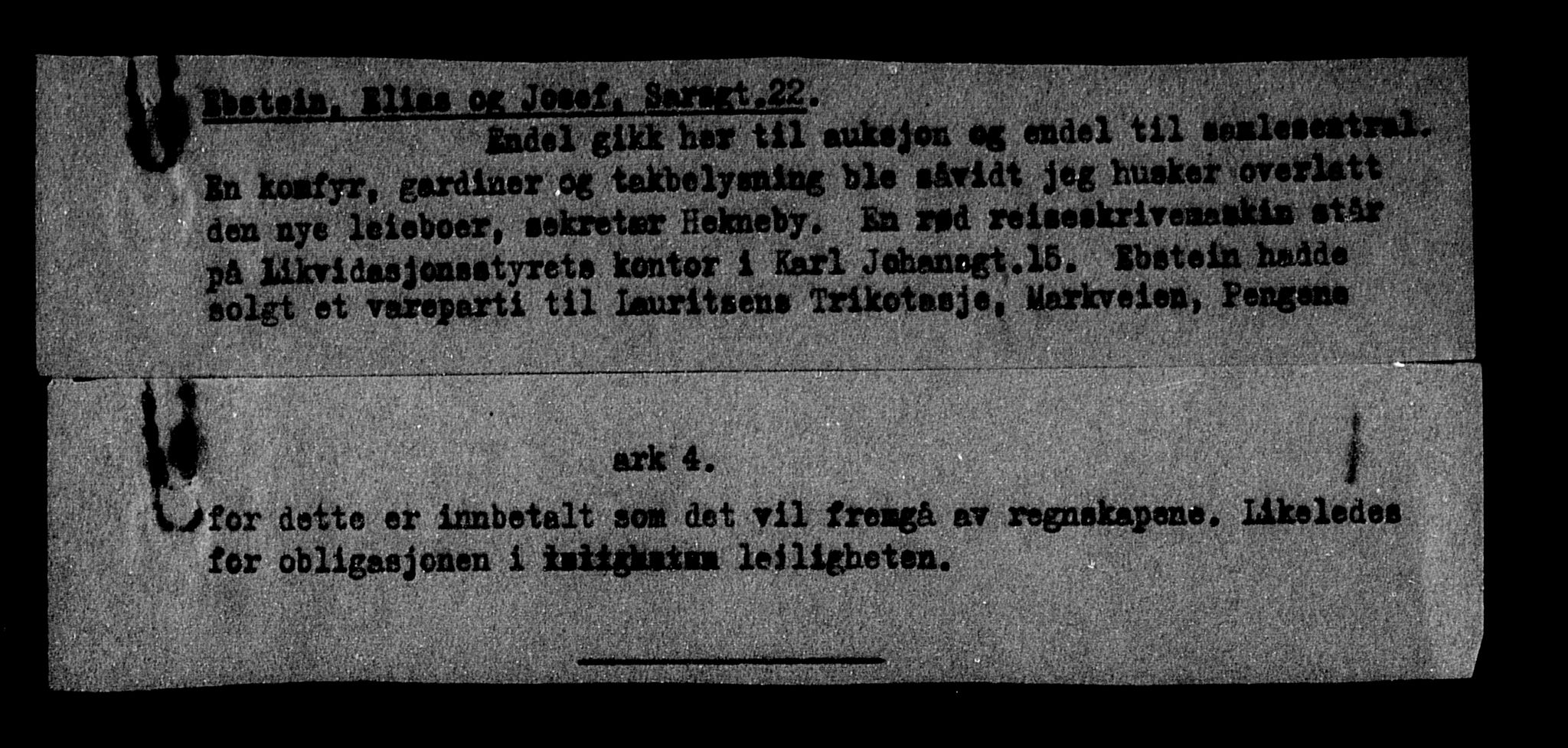 Justisdepartementet, Tilbakeføringskontoret for inndratte formuer, AV/RA-S-1564/H/Hc/Hcc/L0932: --, 1945-1947, p. 342