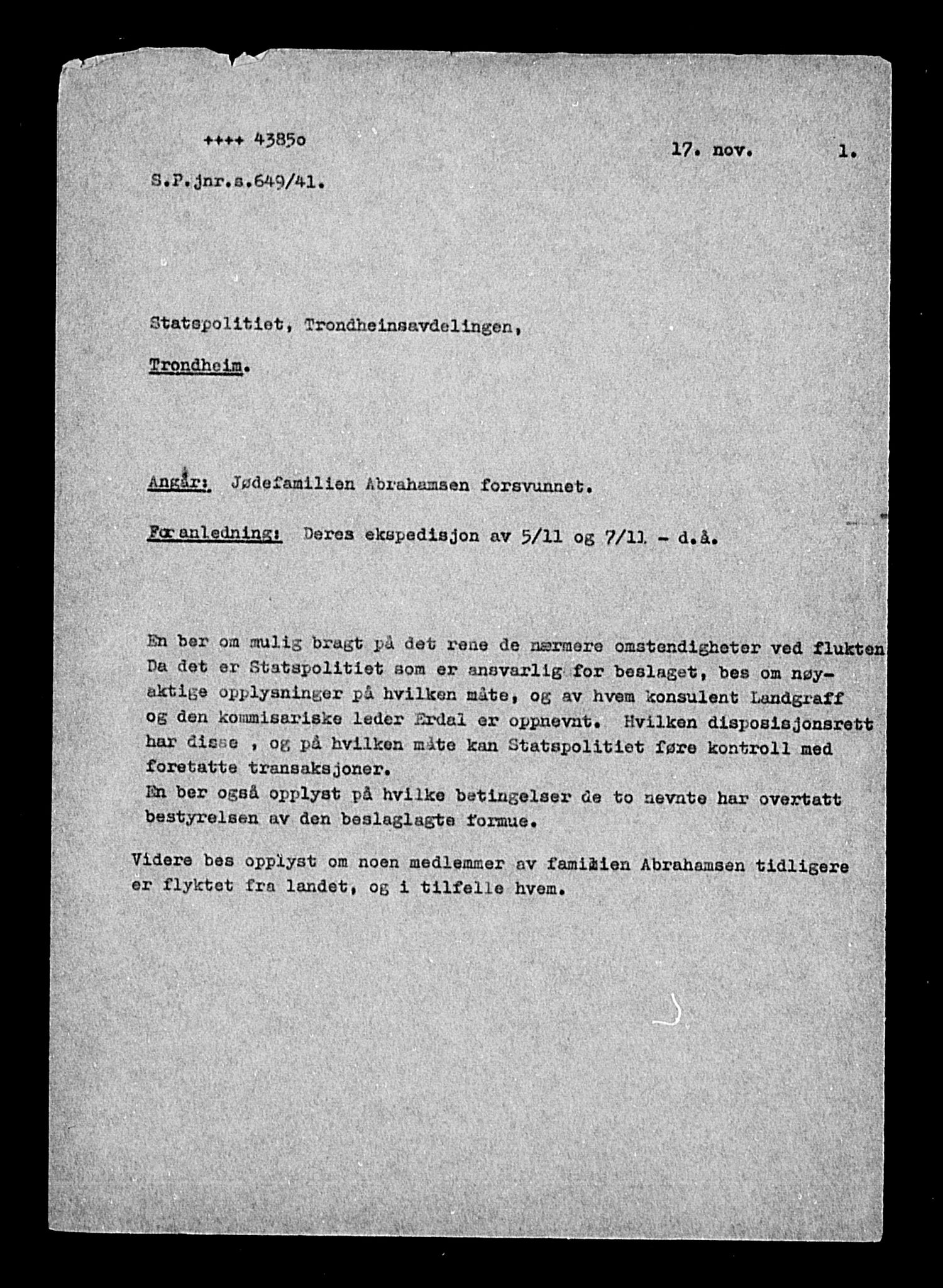 Justisdepartementet, Tilbakeføringskontoret for inndratte formuer, AV/RA-S-1564/H/Hc/Hca/L0892: --, 1945-1947, p. 15