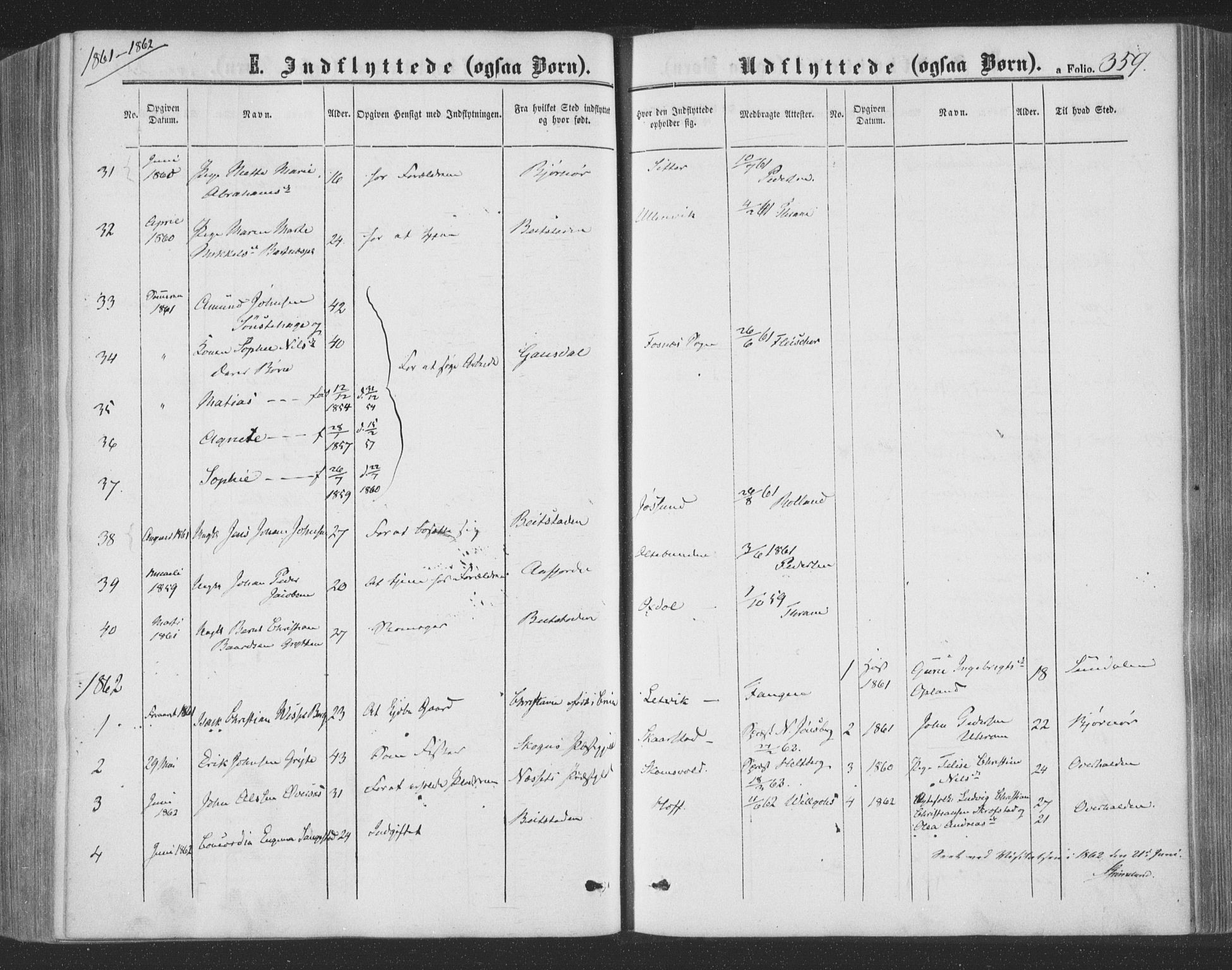Ministerialprotokoller, klokkerbøker og fødselsregistre - Nord-Trøndelag, SAT/A-1458/773/L0615: Parish register (official) no. 773A06, 1857-1870, p. 359