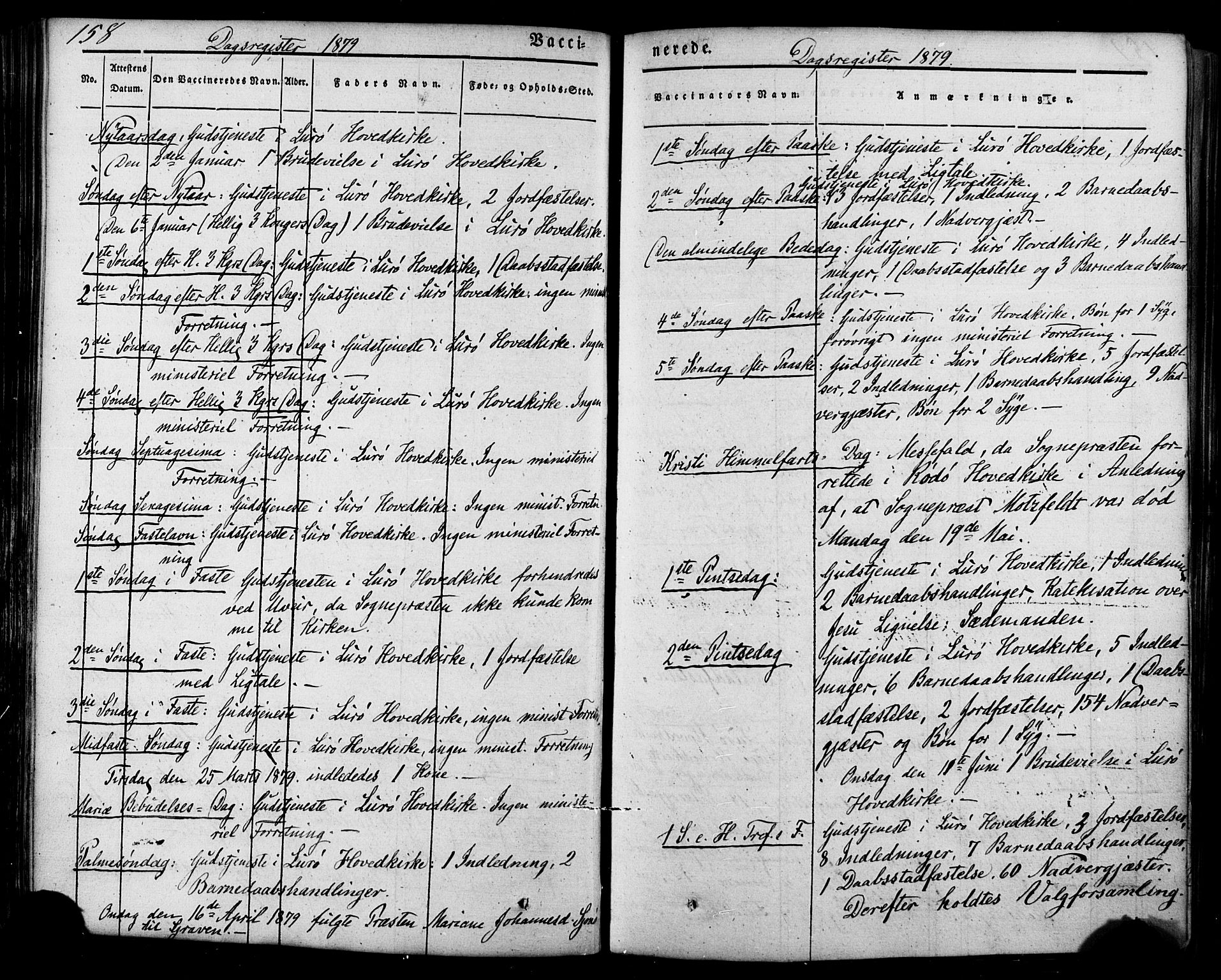 Ministerialprotokoller, klokkerbøker og fødselsregistre - Nordland, SAT/A-1459/839/L0567: Parish register (official) no. 839A04, 1863-1879, p. 158