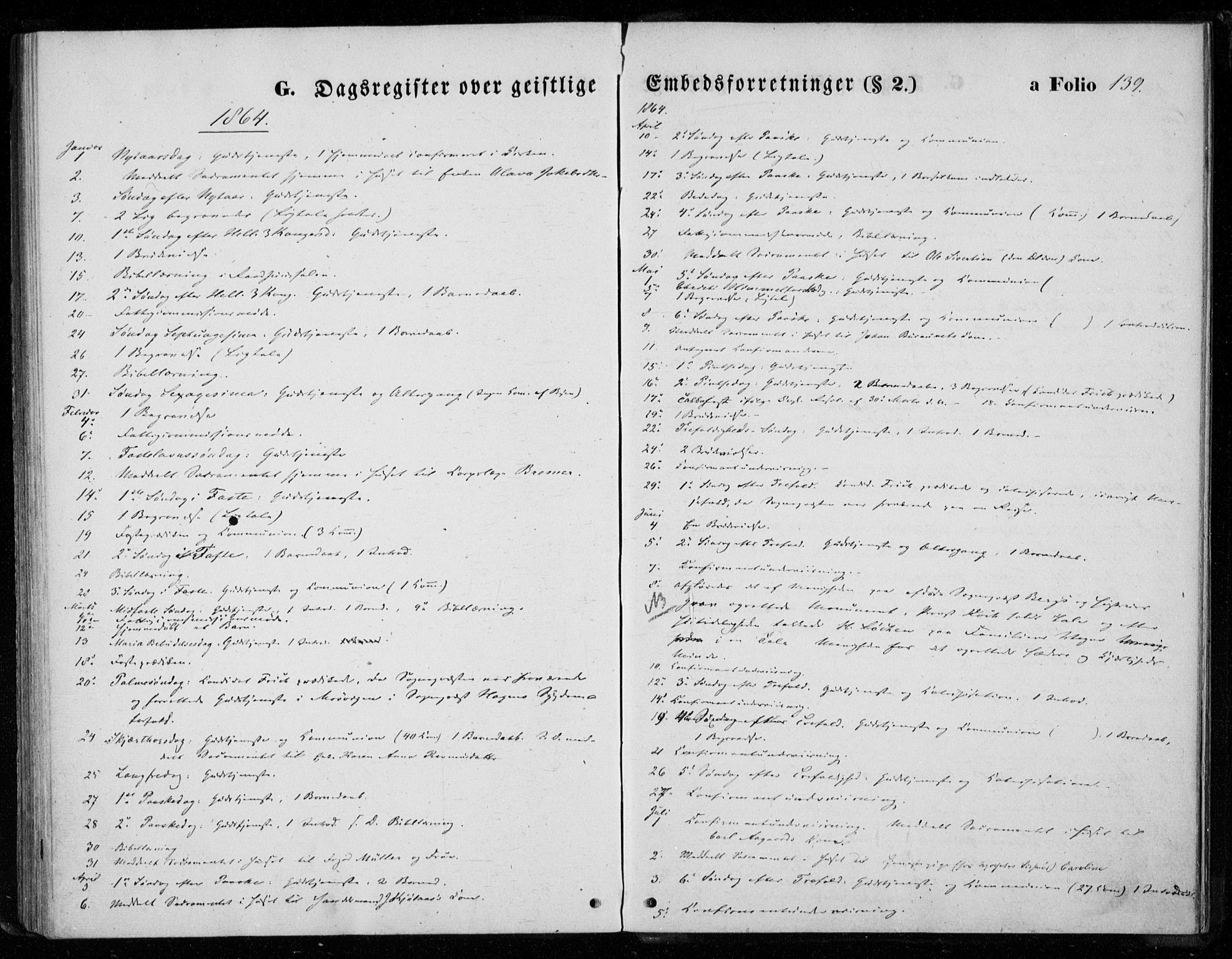 Ministerialprotokoller, klokkerbøker og fødselsregistre - Nord-Trøndelag, SAT/A-1458/720/L0186: Parish register (official) no. 720A03, 1864-1874, p. 139