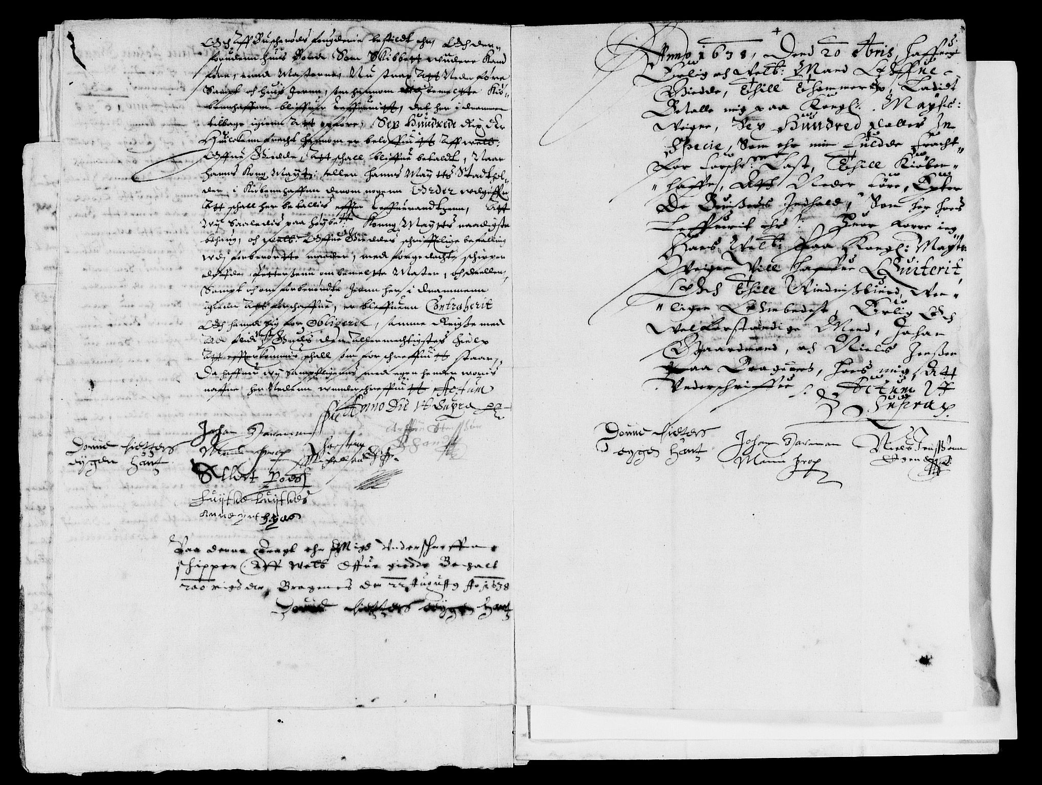 Rentekammeret inntil 1814, Reviderte regnskaper, Lensregnskaper, AV/RA-EA-5023/R/Rb/Rbm/L0004: Eiker len, 1626-1640