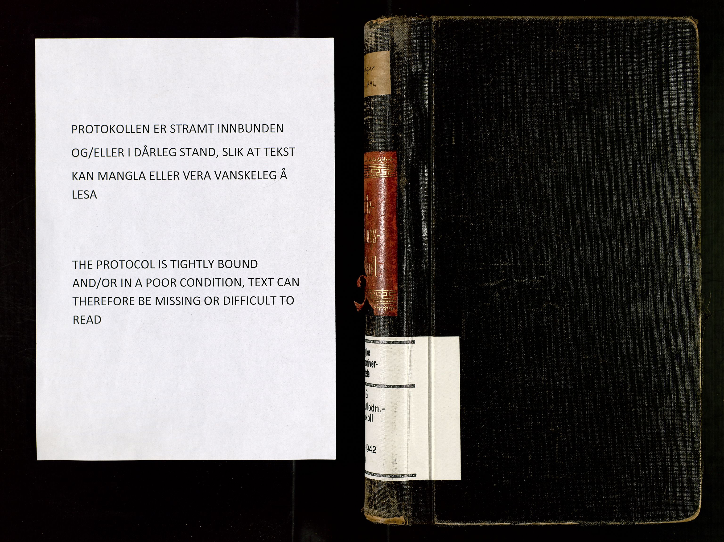 Ryfylke tingrett, AV/SAST-A-100055/001/IV/IVG/L0009: Skifteutlodningsprotokoll Med register, 1939-1942