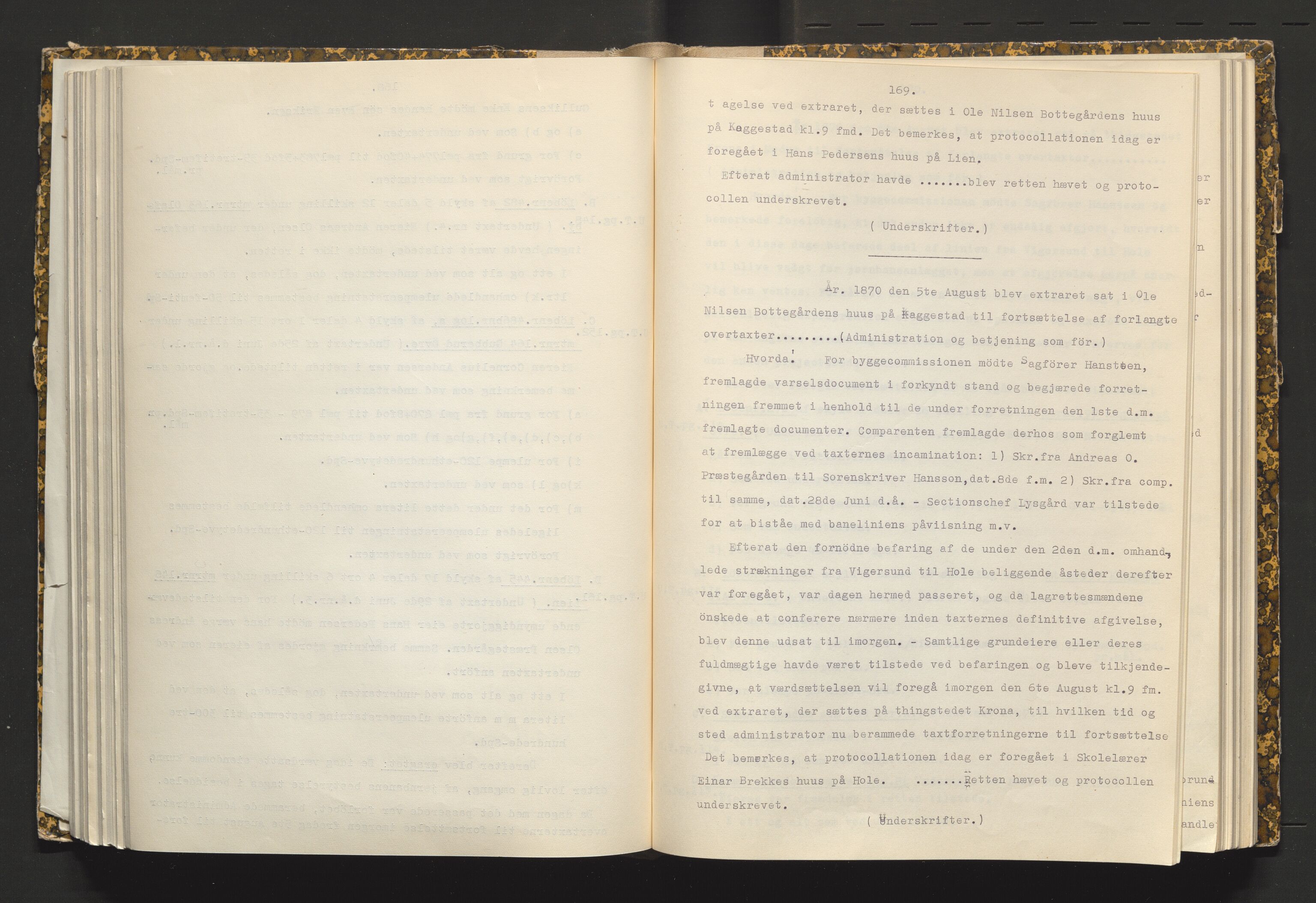 Norges Statsbaner Drammen distrikt (NSB), AV/SAKO-A-30/Y/Yc/L0002: Takster Randsfjordbanen med sidelinjer. Også ved banens ombygging 1904-1909 og diverse utvidelser, 1863-1909, p. 169